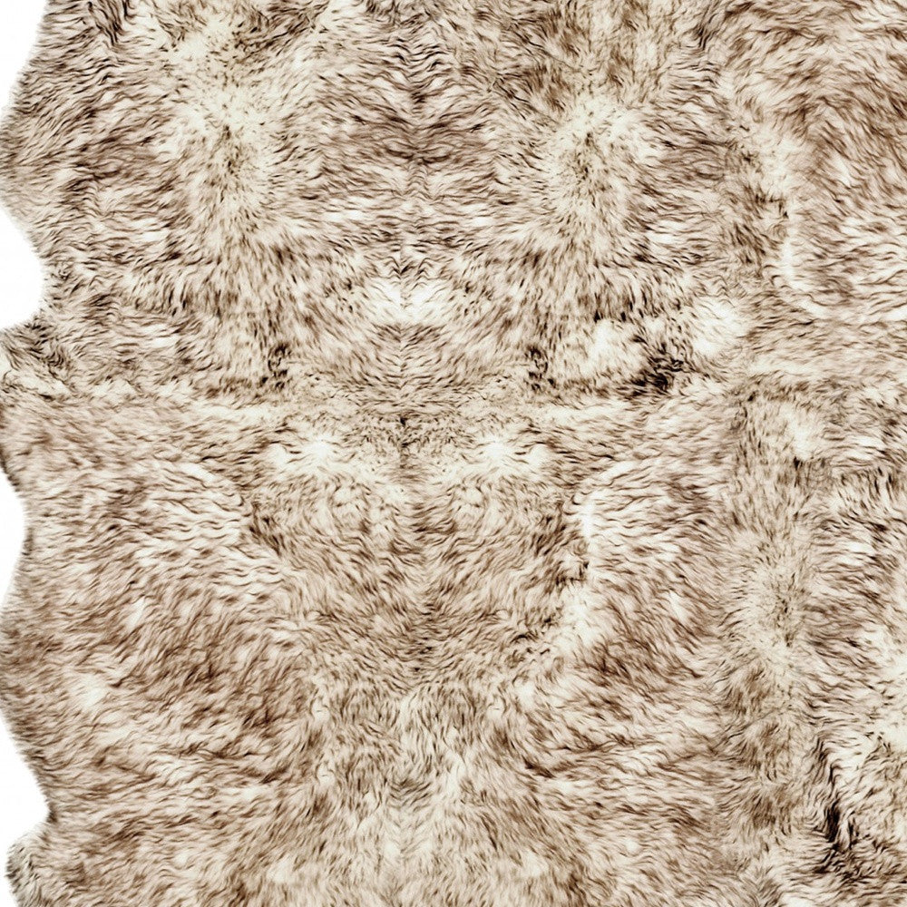 Gradient Chocolate Animal Print Area Rug-Area Rugs-DECOROLALA