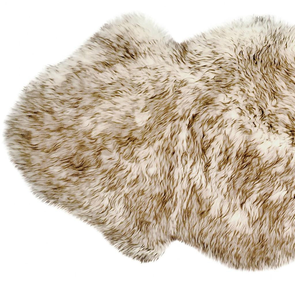 Gradient Chocolate Animal Print Area Rug-Area Rugs-DECOROLALA