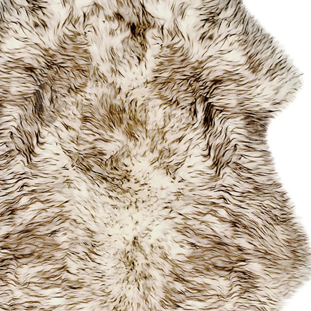 Gradient Chocolate Animal Print Area Rug-Area Rugs-DECOROLALA