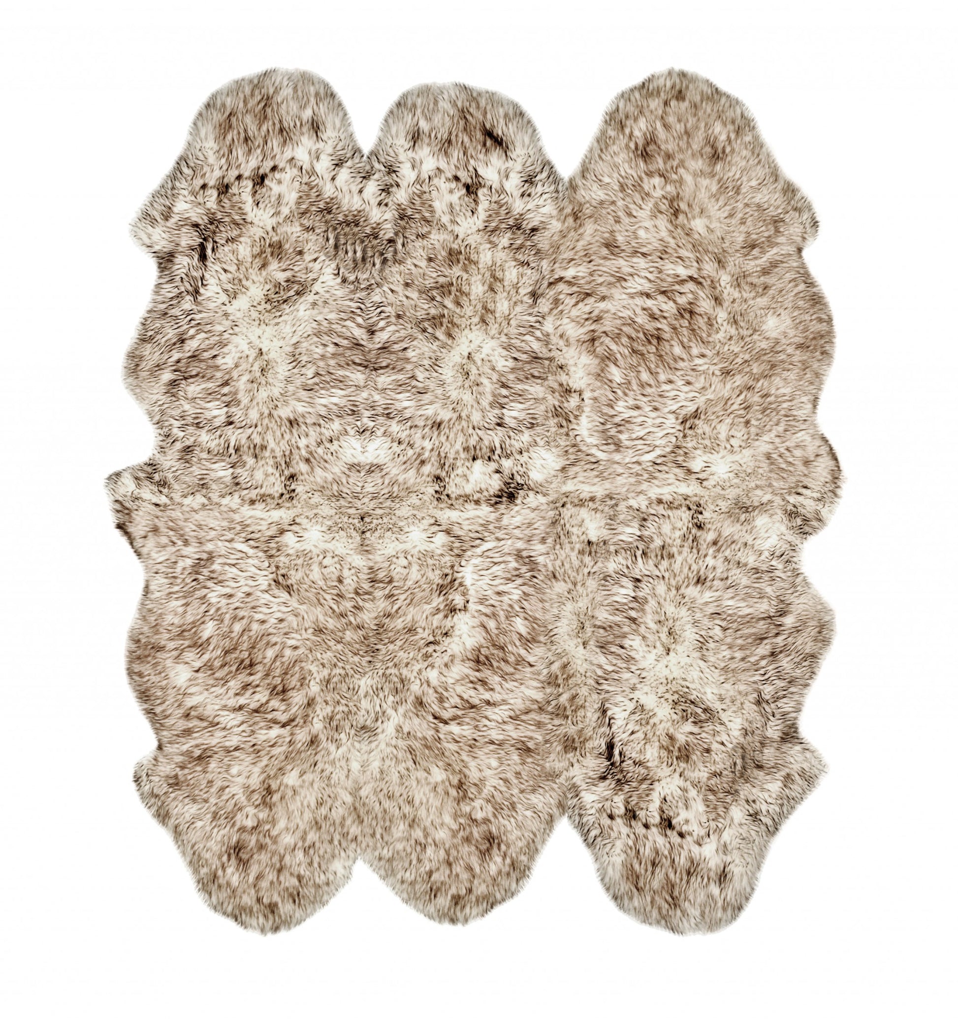 Gradient Chocolate Animal Print Area Rug-Area Rugs-DECOROLALA