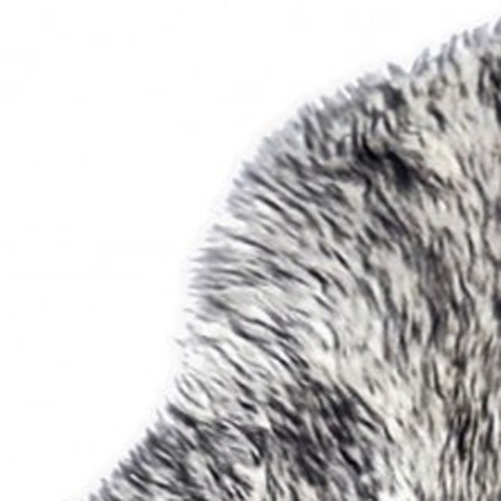 Gradient Gray Animal Print Area Rug-Area Rugs-DECOROLALA