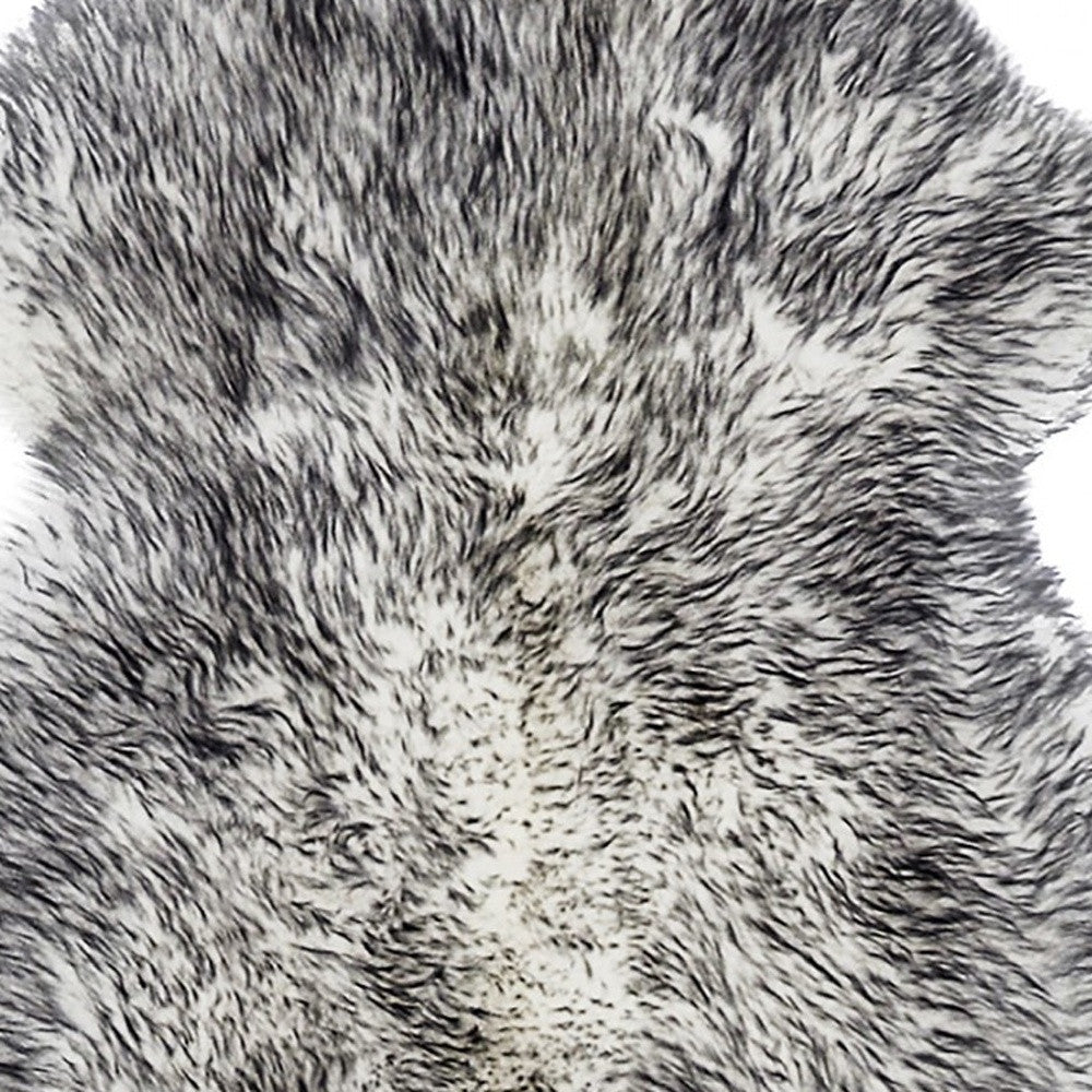 Gradient Grey Animal Print Area Rug-Area Rugs-DECOROLALA
