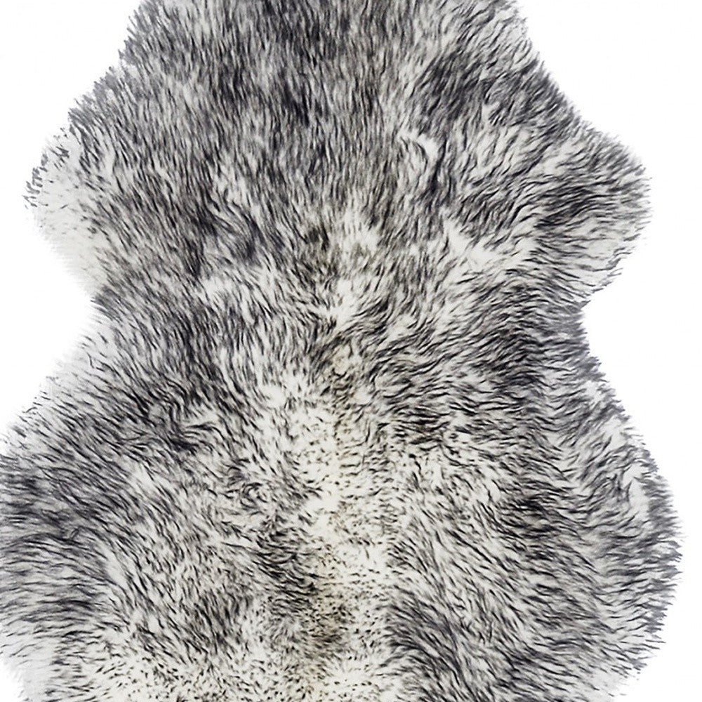 Gradient Grey Animal Print Area Rug-Area Rugs-DECOROLALA