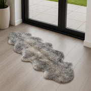 Gradient Grey Animal Print Area Rug-Area Rugs-DECOROLALA