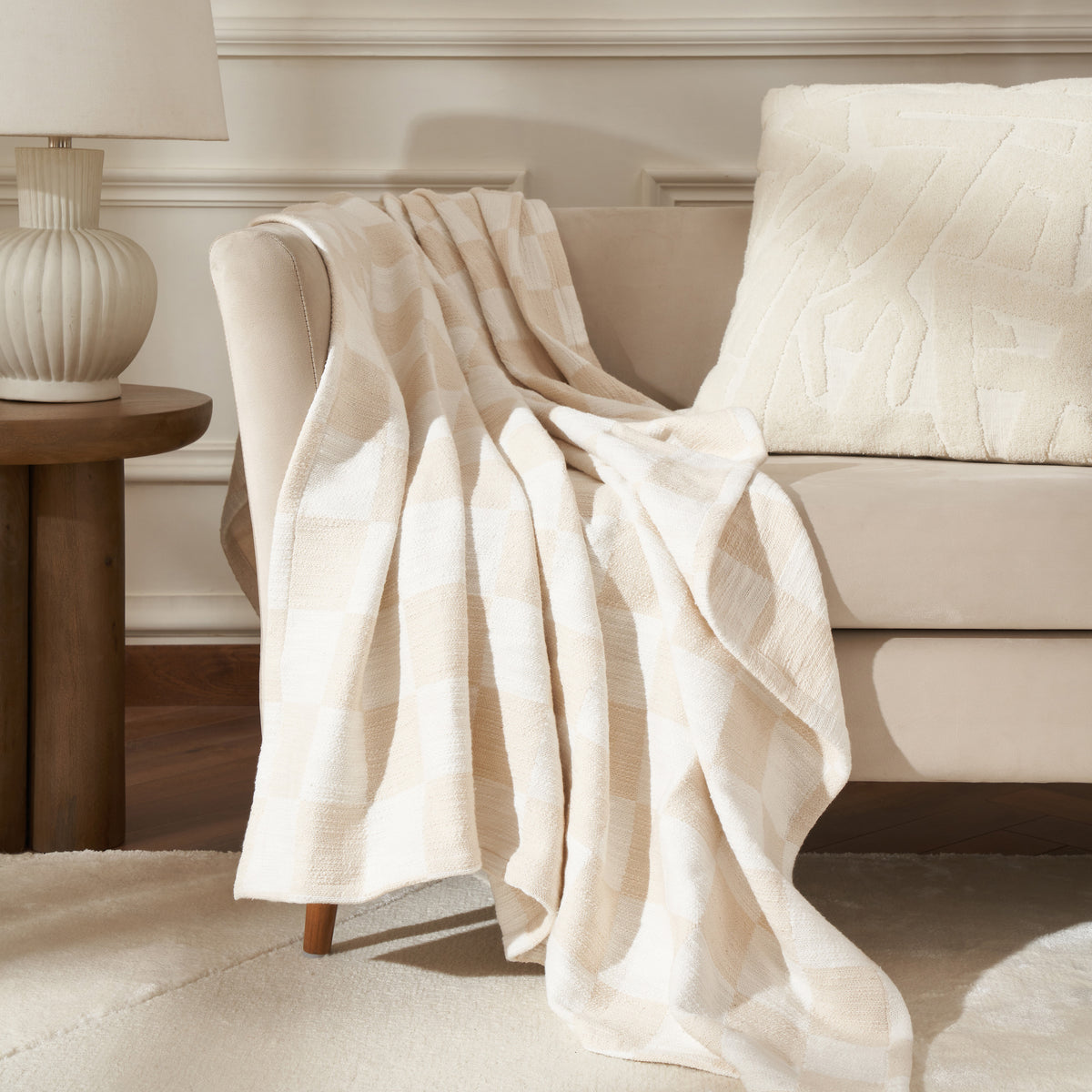 Grandi Throw Blanket-Throw Blankets-DECOROLALA
