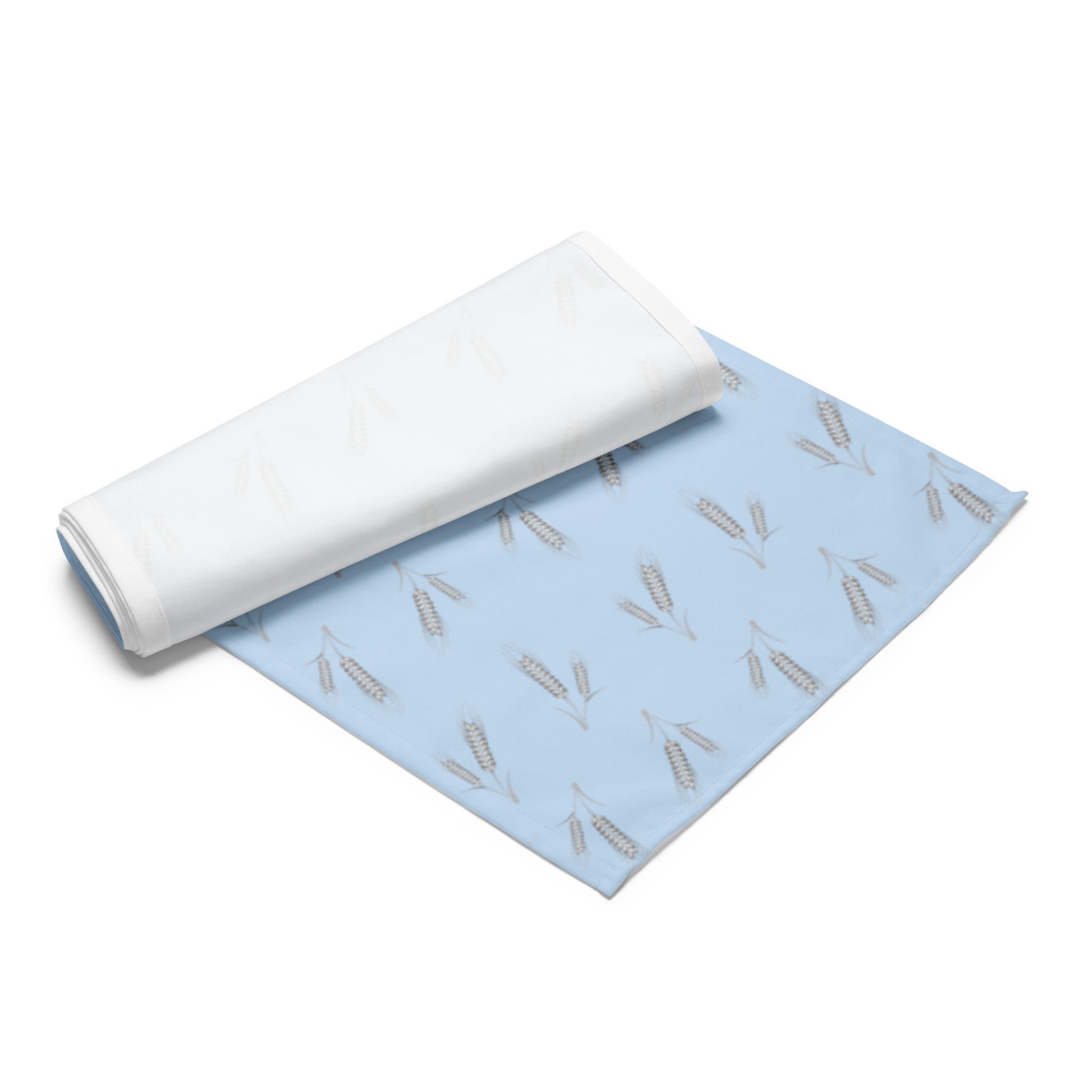 Grano Pattern Table Runner - Pattens Blue-Living-DECOROLALA
