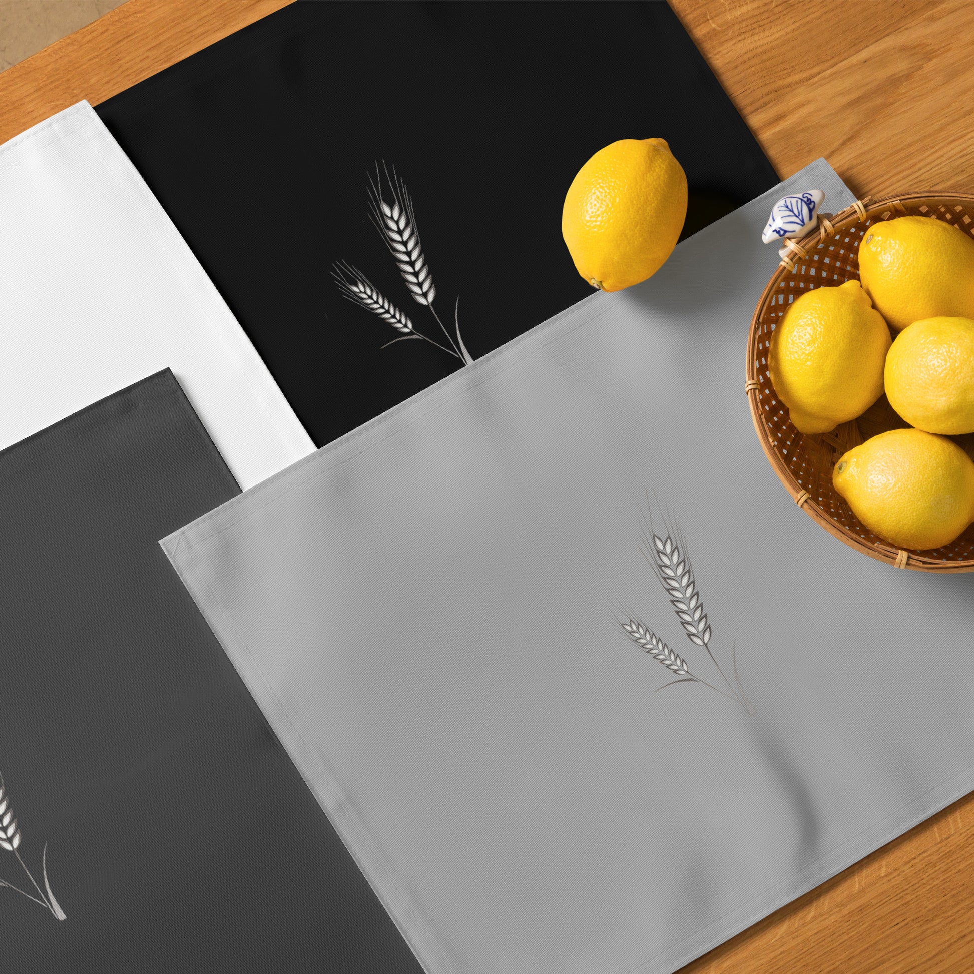 Grano Placemat Neutral Variety Set-Ergot-DECOROLALA