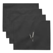 Grano Placemat Set - Dark Grey-Ergot-DECOROLALA
