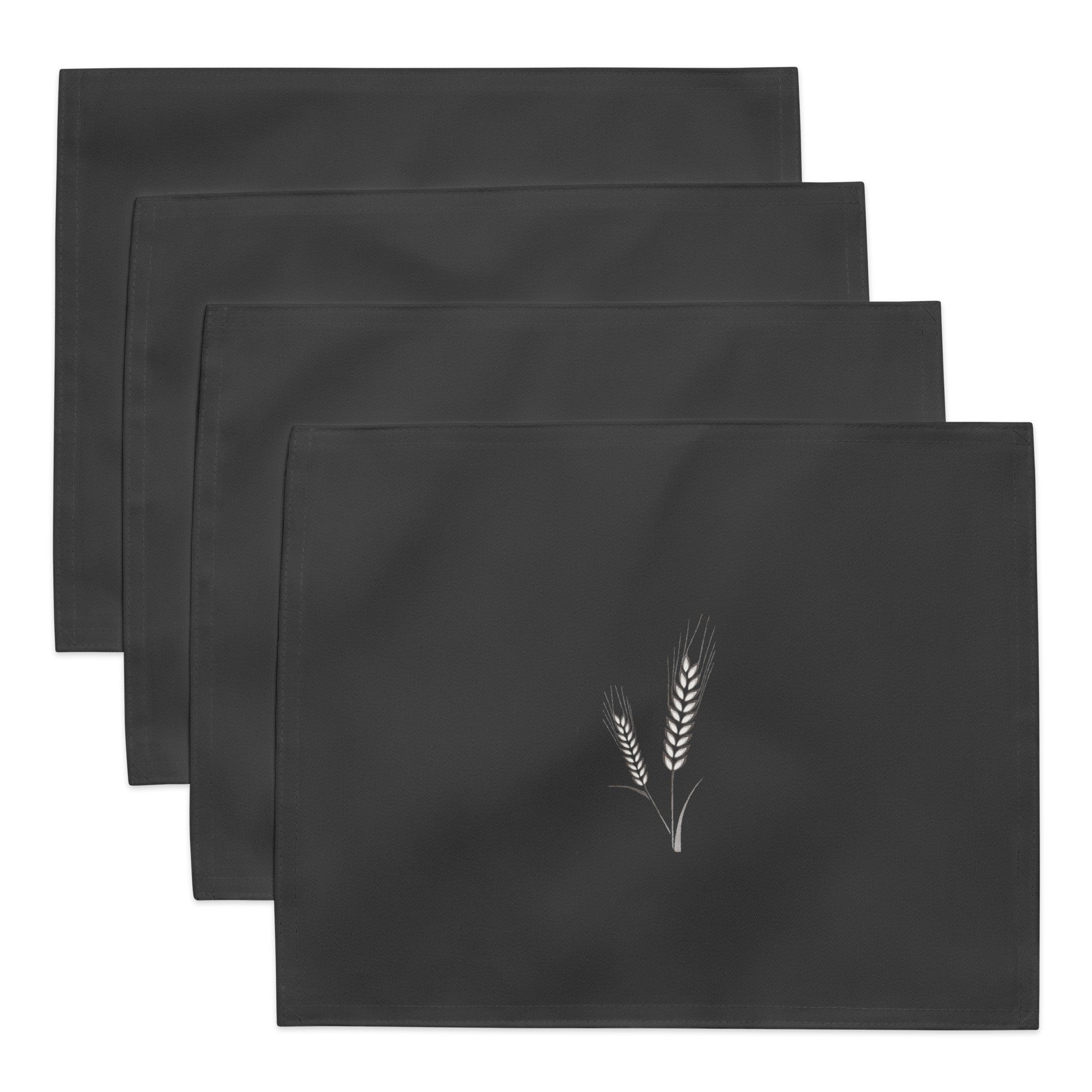 Grano Placemat Set - Dark Grey-Ergot-DECOROLALA