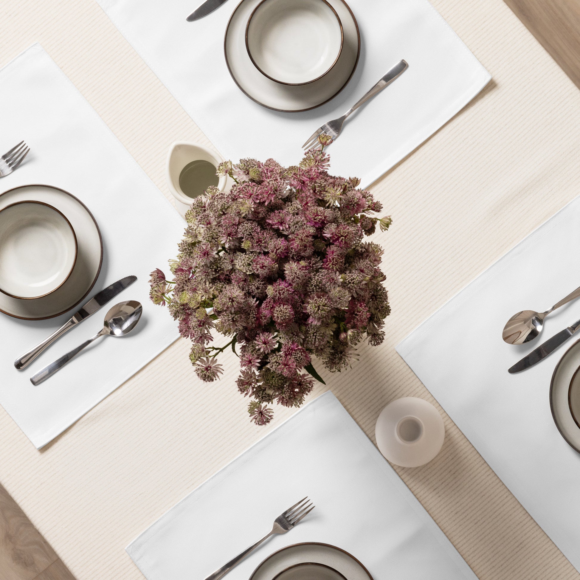 Grano Placemat Set - White-Ergot-DECOROLALA