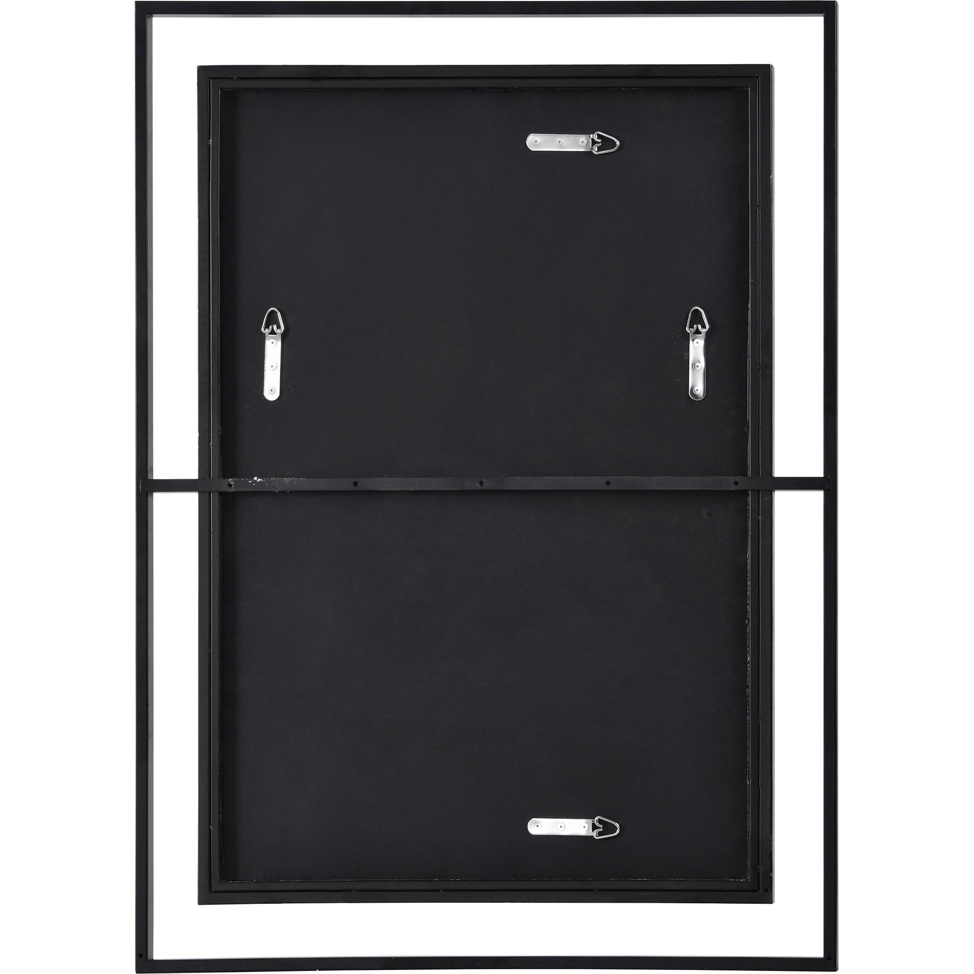 Gray 38" Tall Rectangle Wall Mirror, Yellow-Mirror-DECOROLALA