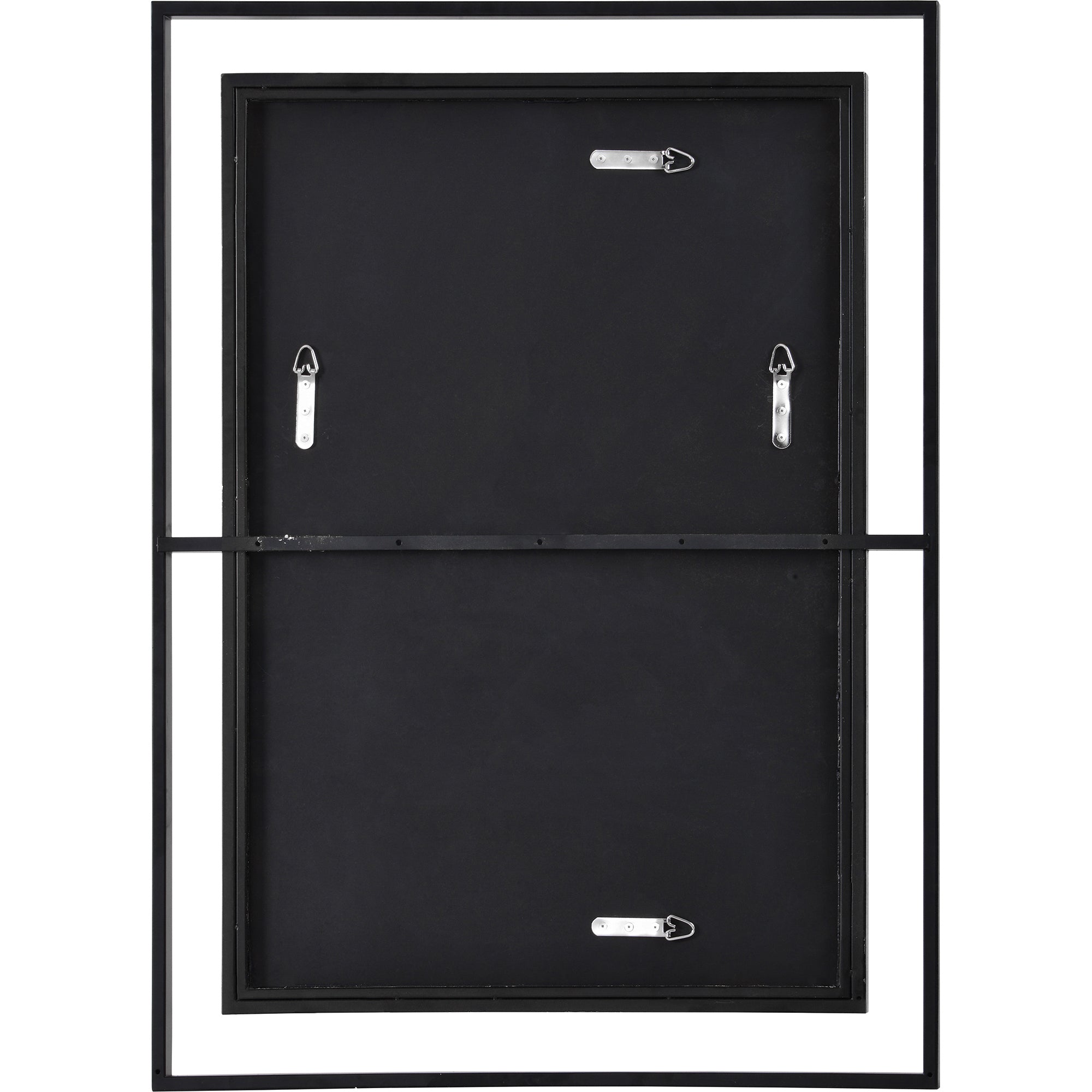 Gray 38" Tall Rectangle Wall Mirror, Yellow-Mirror-DECOROLALA