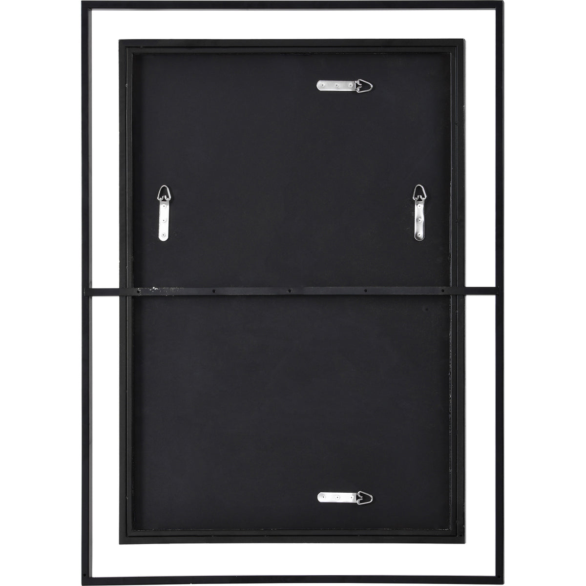 Gray 38" Tall Rectangle Wall Mirror, Yellow-Mirrors-DECOROLALA
