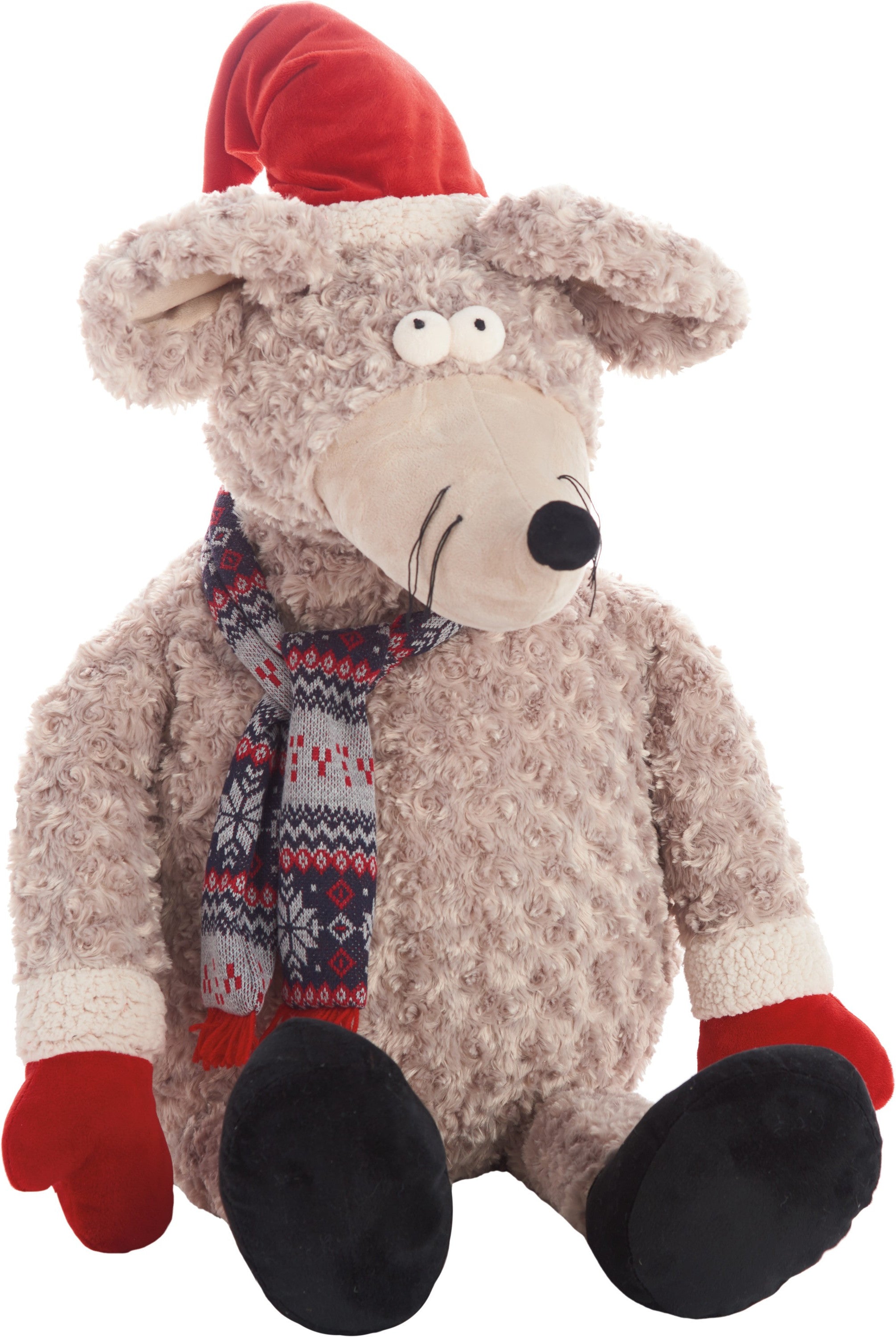 Grey 23" X 24" Novelty Polyester Throw Pillow-Accent Throw Pillows-DECOROLALA