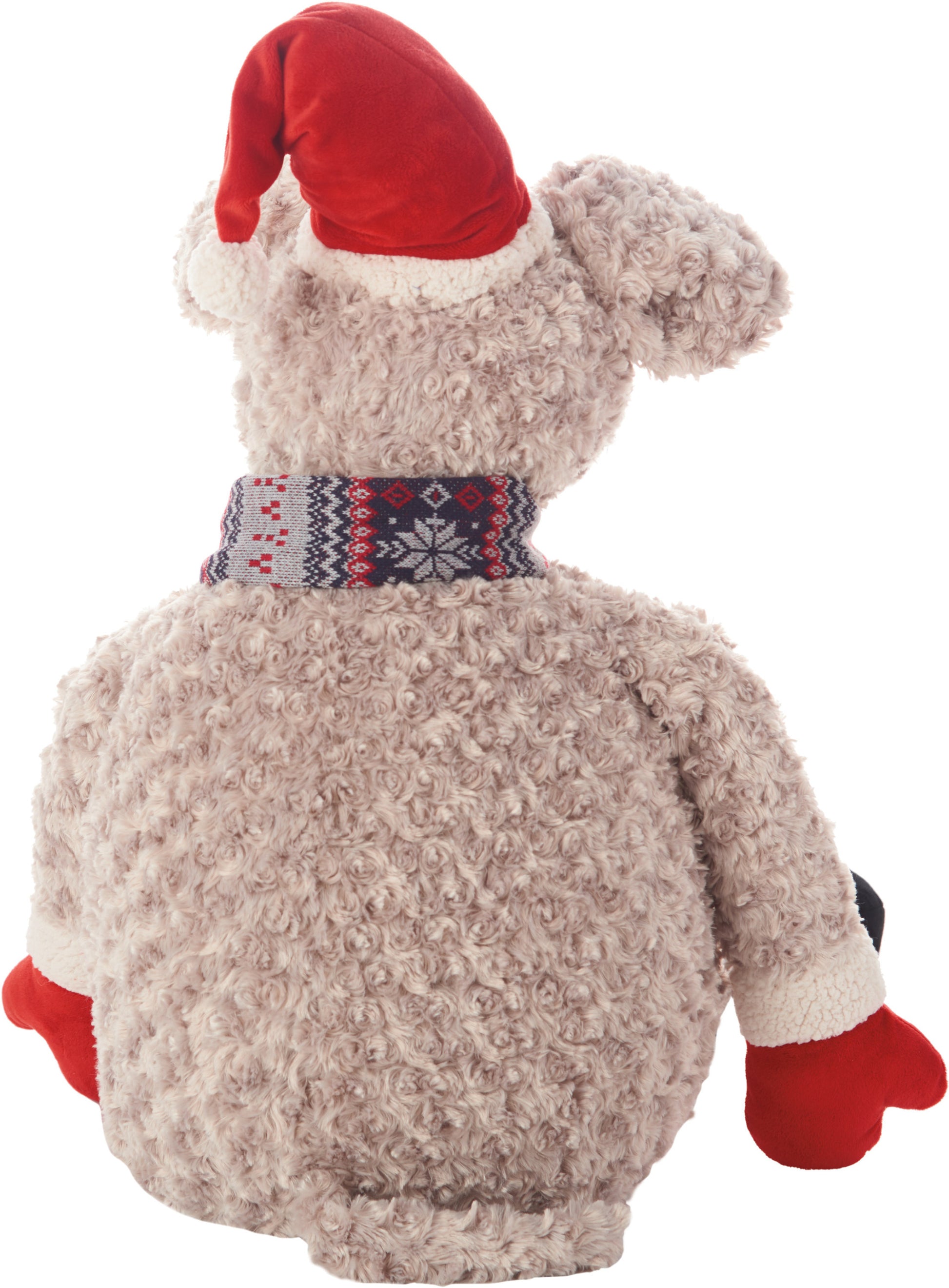 Grey 23" X 24" Novelty Polyester Throw Pillow-Accent Throw Pillows-DECOROLALA