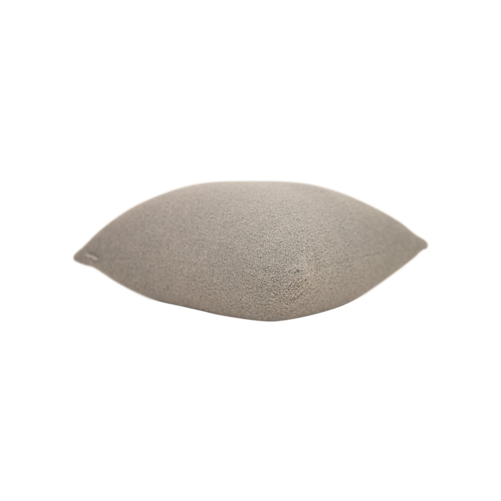 Grey Sherpa Style Decorative Pillow 20" x 20"-Decorative Cushions-DECOROLALA