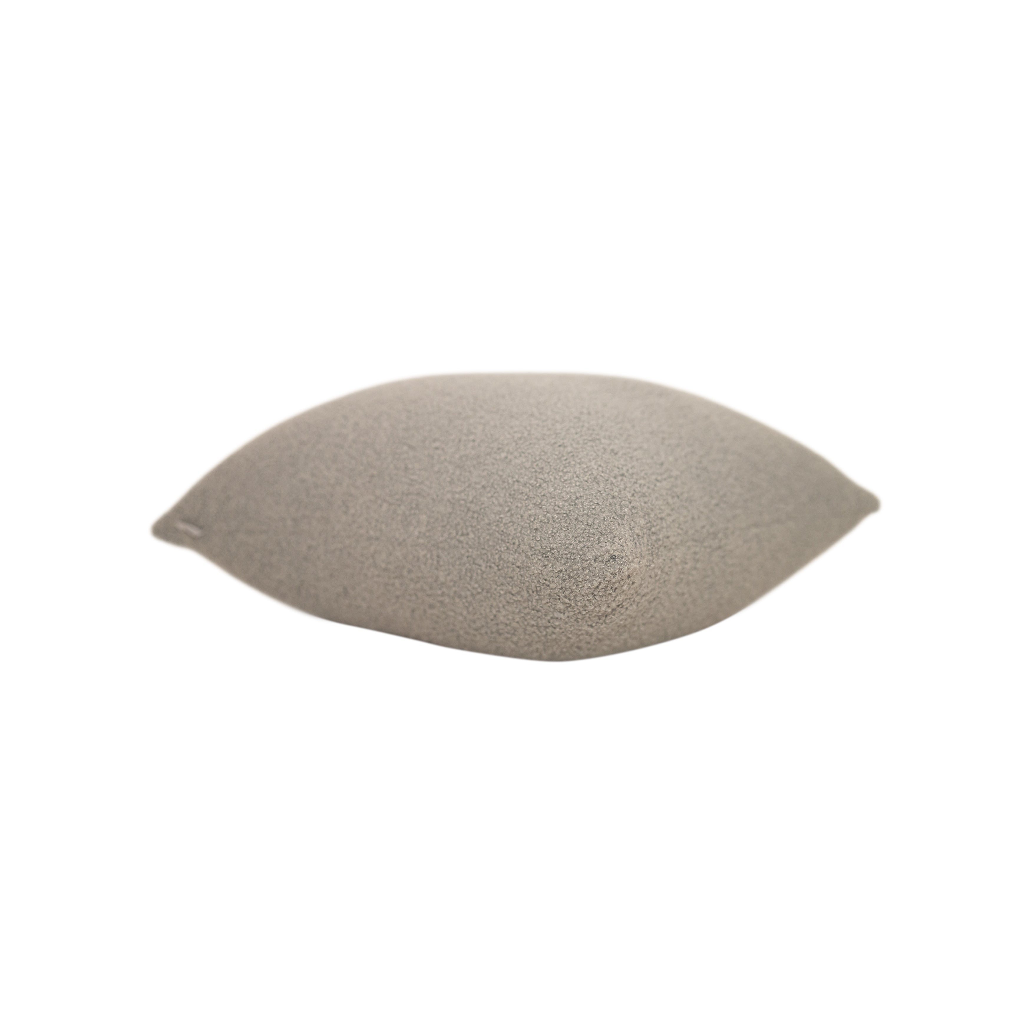 Grey Sherpa Style Decorative Pillow 20" x 20"-Decorative Cushions-DECOROLALA