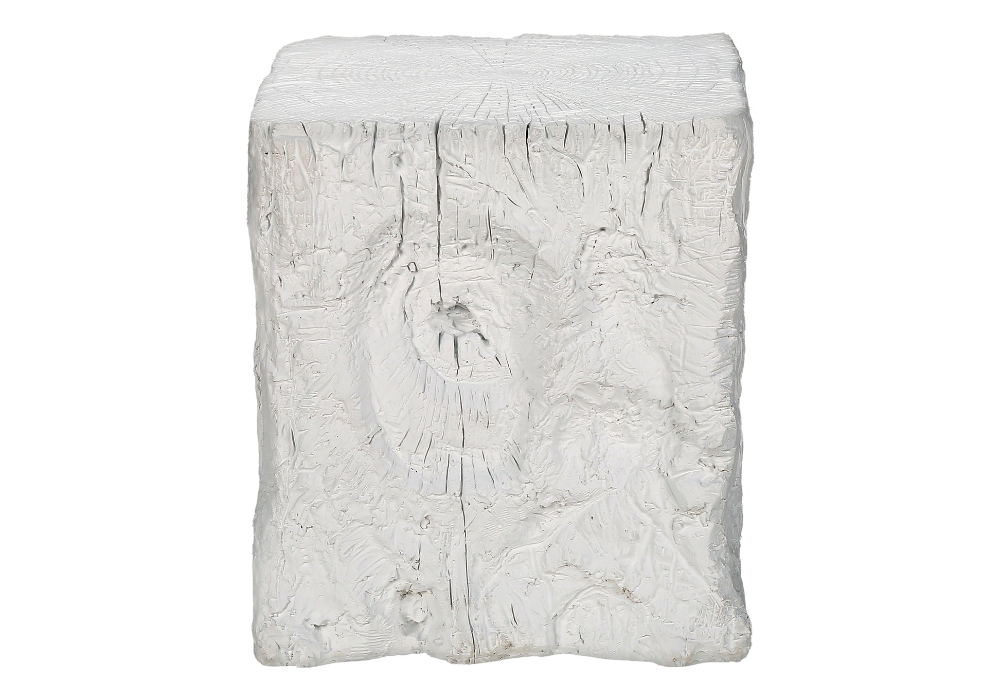 Grey Square Accent Table 25"H - Indoor/Outdoor-Accent Table-DECOROLALA