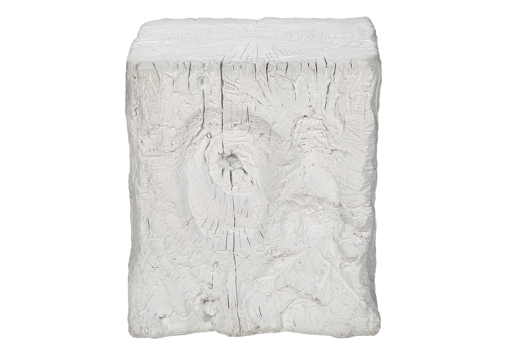 Grey Square Accent Table 25"H - Indoor/Outdoor-Accent Table-DECOROLALA