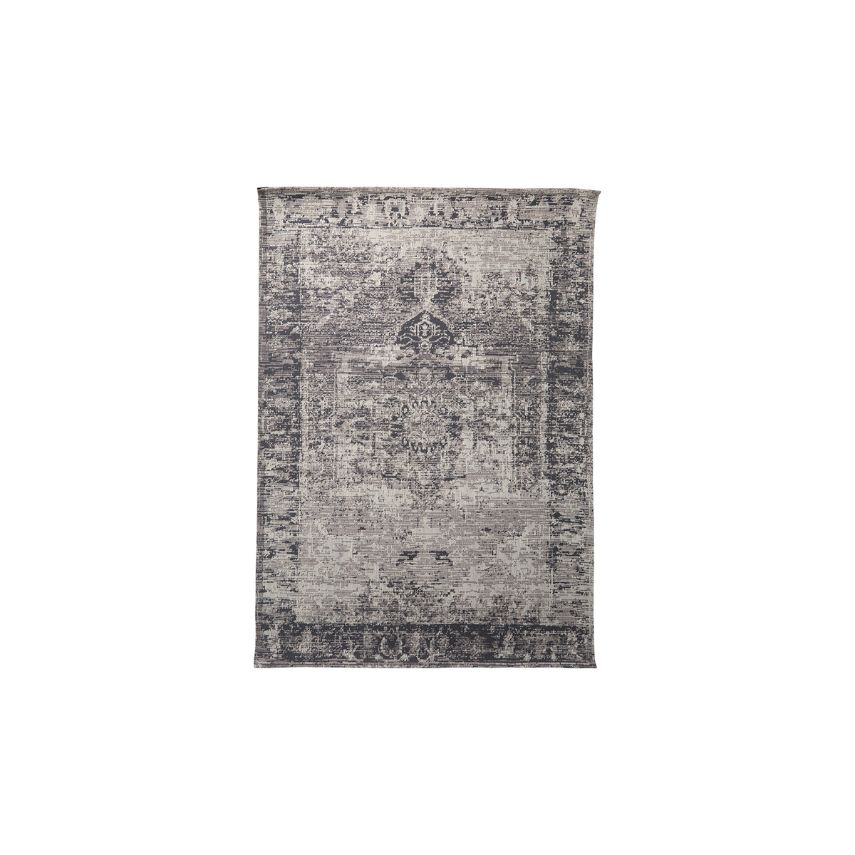 Greyson Gray Area Rug - 96"L x 60"W Modern Jacquard Weave-Area Rugs-DECOROLALA