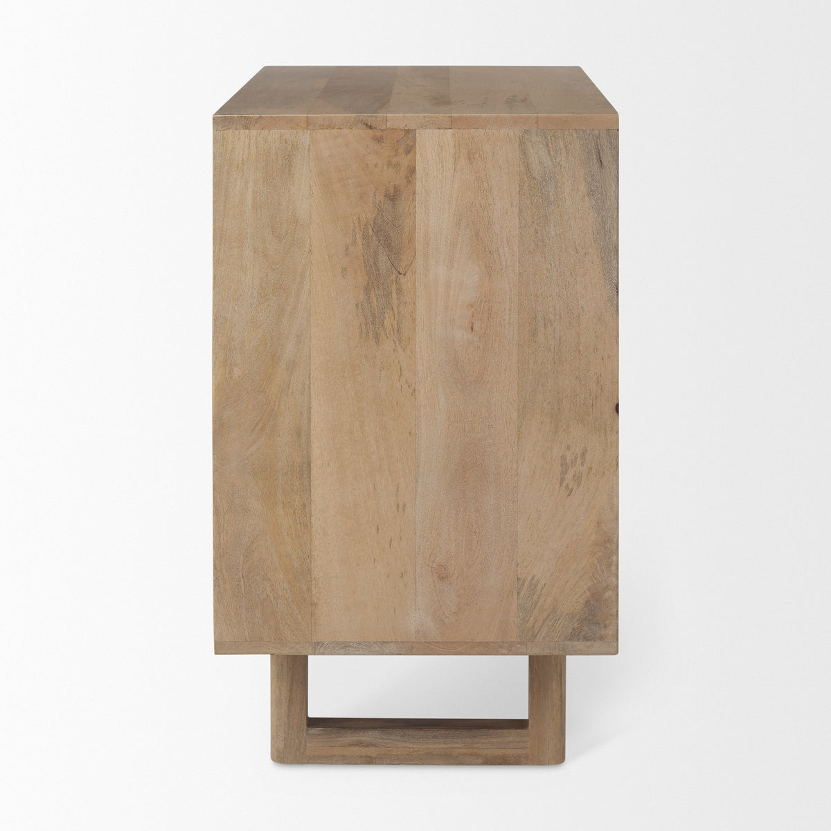 Grier Accent Cabinet - Light Brown Cane 2 Door-Accent Cabinets & Chests-DECOROLALA
