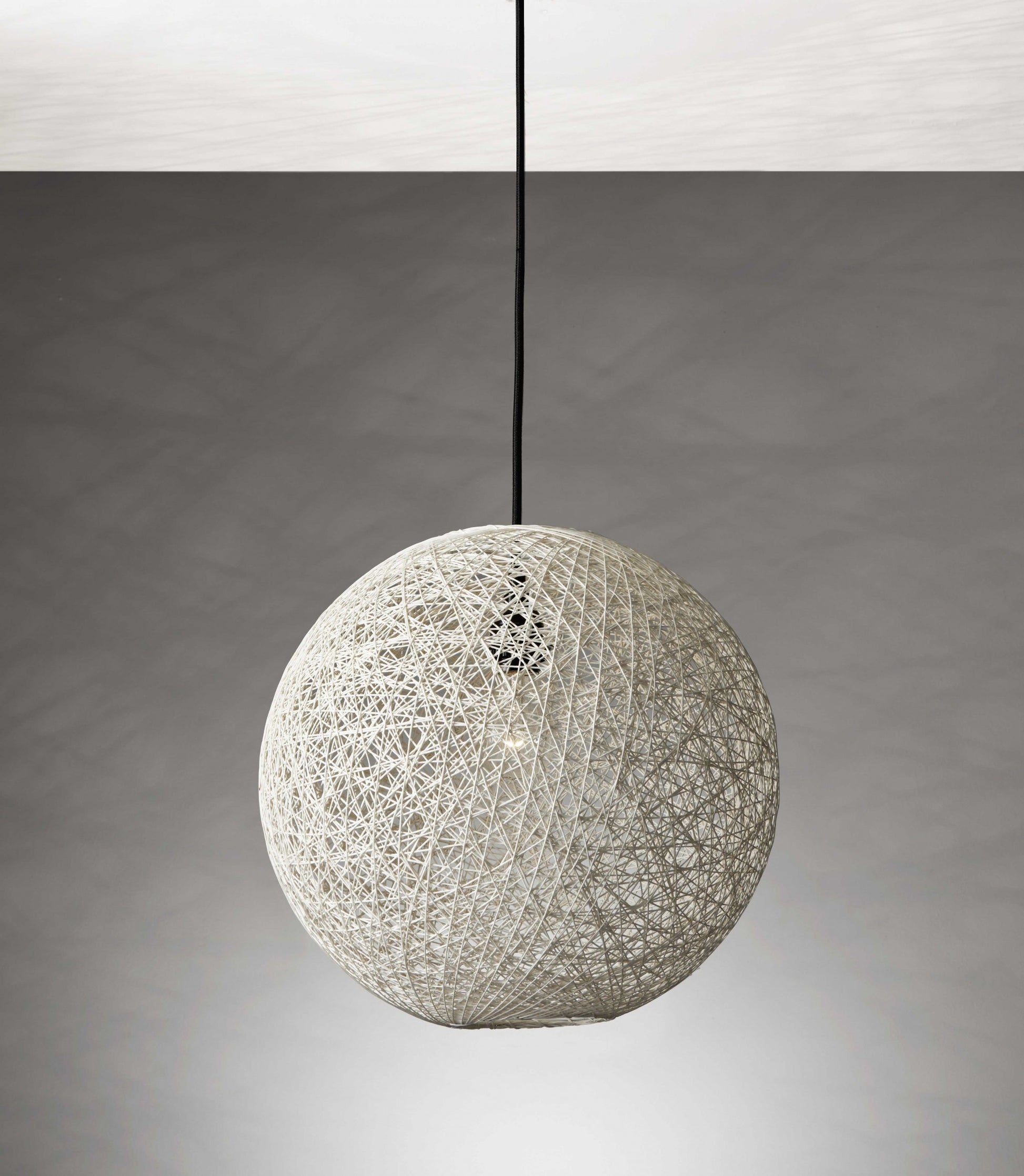 Groovy Rattan String Shade Large Pendant Light-Pendants-Hanging Lights-DECOROLALA