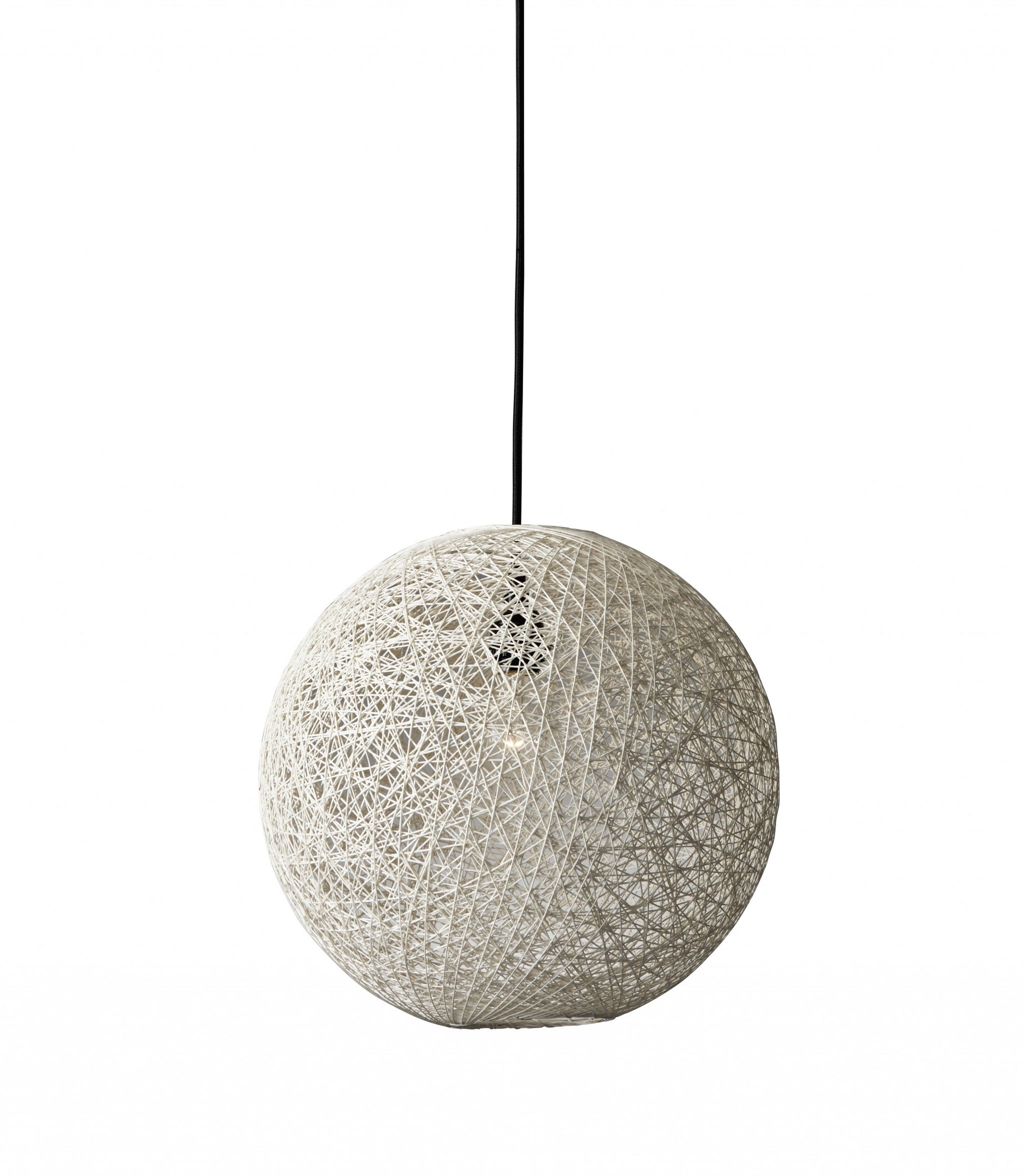 Groovy Rattan String Shade Large Pendant Light-Pendants-Hanging Lights-DECOROLALA