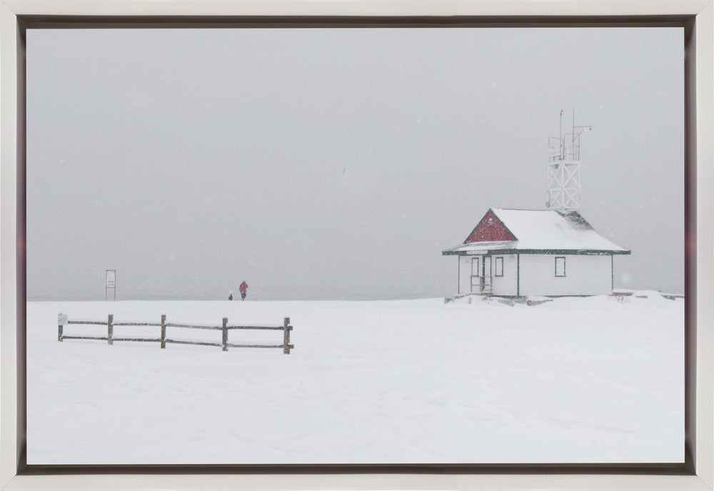 Guild House on the beach I Canvas Print-Canvas Print-DECOROLALA