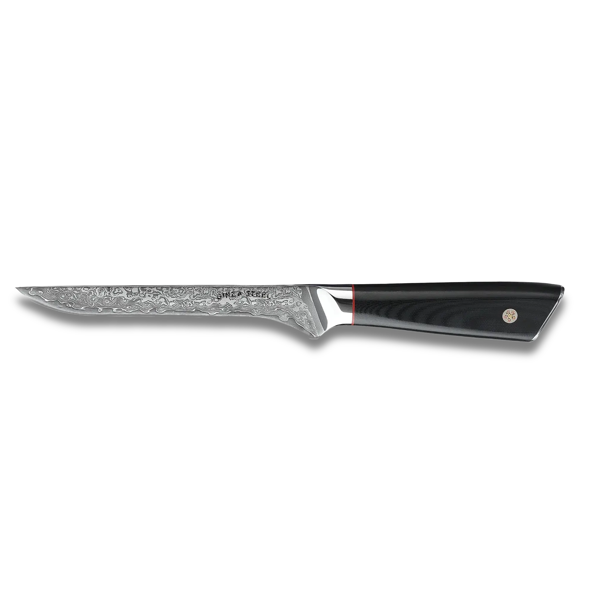 HAGAKURE 14 Boning Knife 5.5" Damascus AUS-10-Chef Knife-DECOROLALA