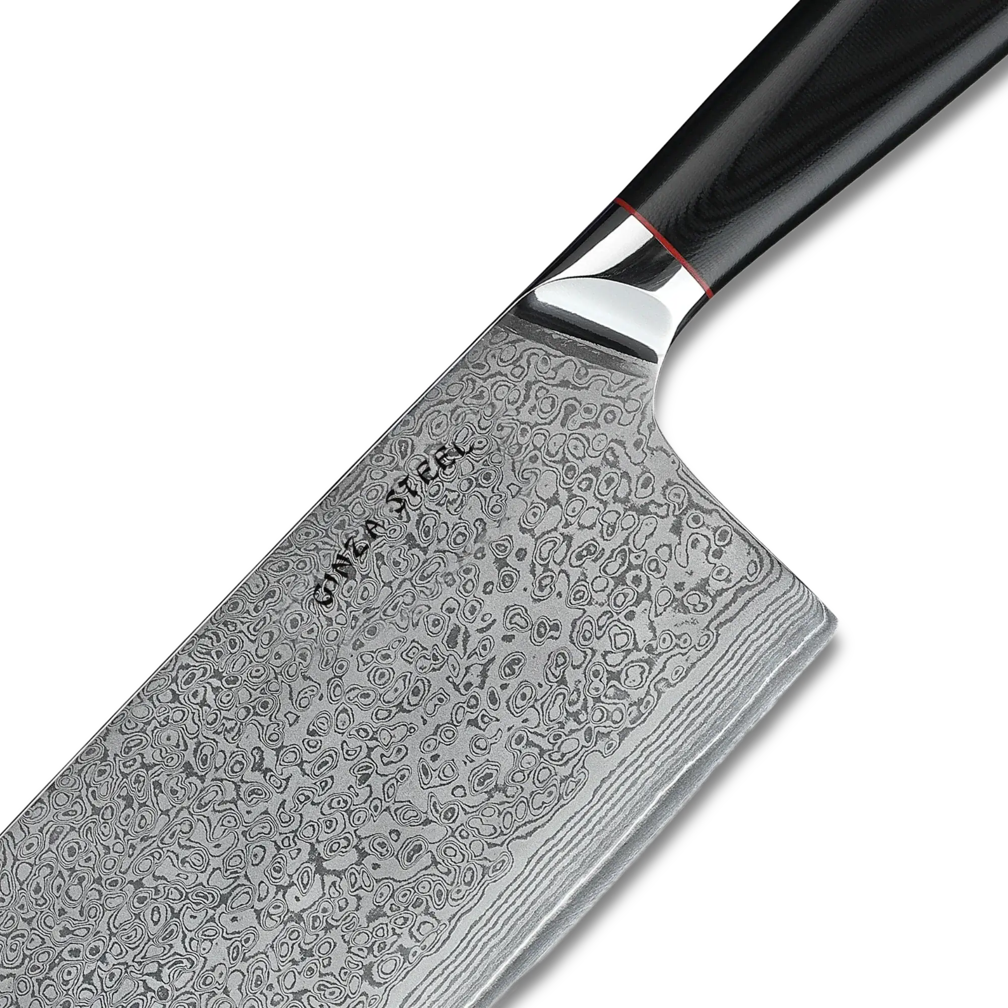 HAGAKURE X 7" Damascus Cleaver Knife AUS-10 Steel-Cleaver Knife-DECOROLALA