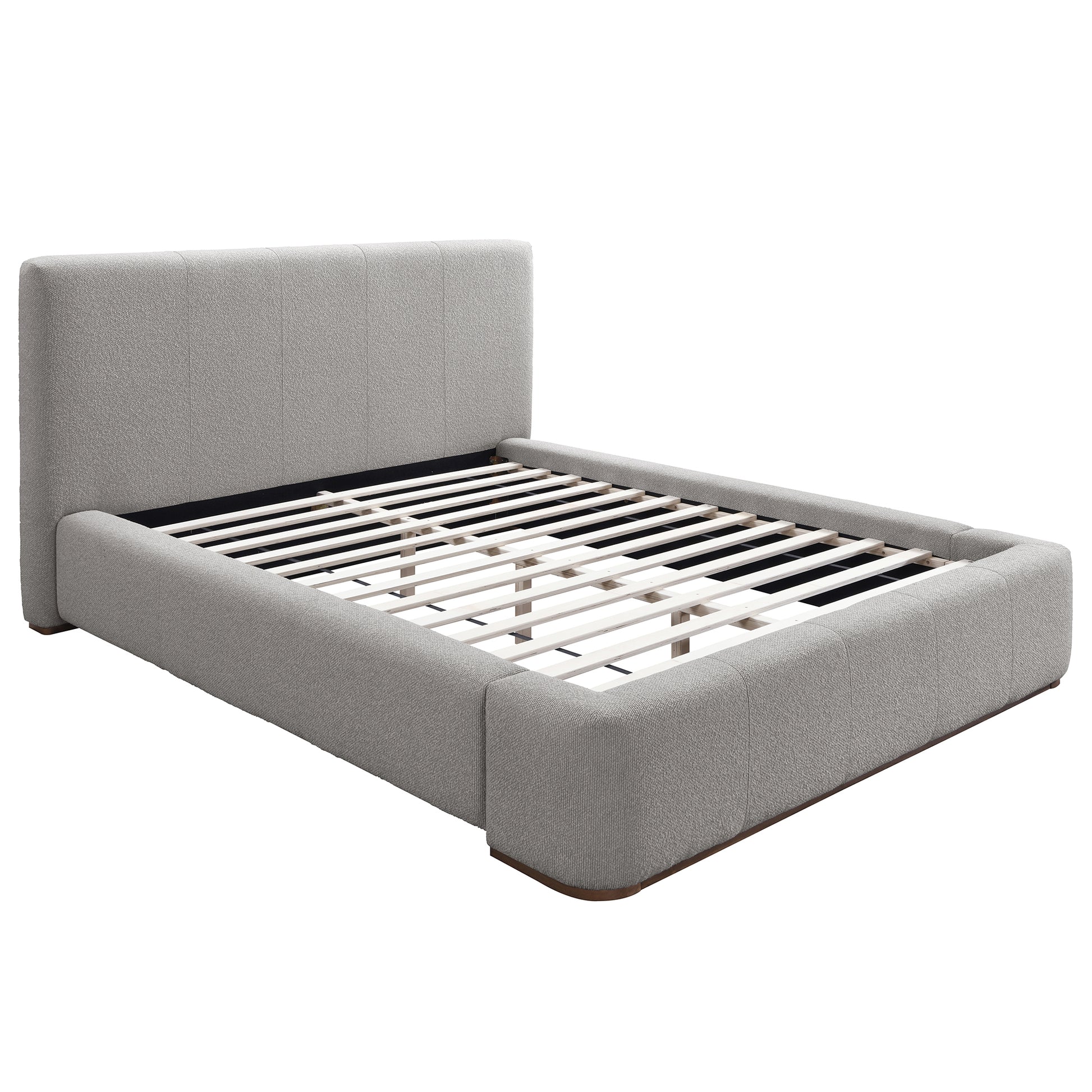 HARROD-60" PLATFORM BED-MUSHROOM-DECOROLALA