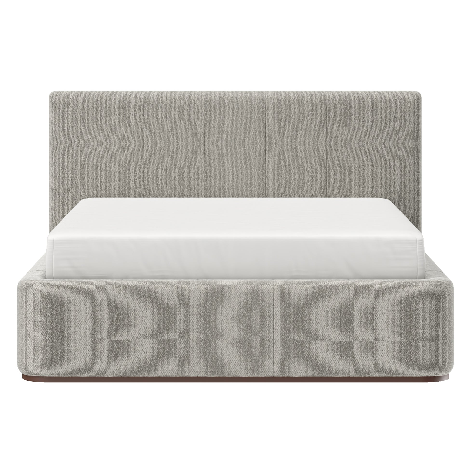 HARROD-60" PLATFORM BED-MUSHROOM-DECOROLALA