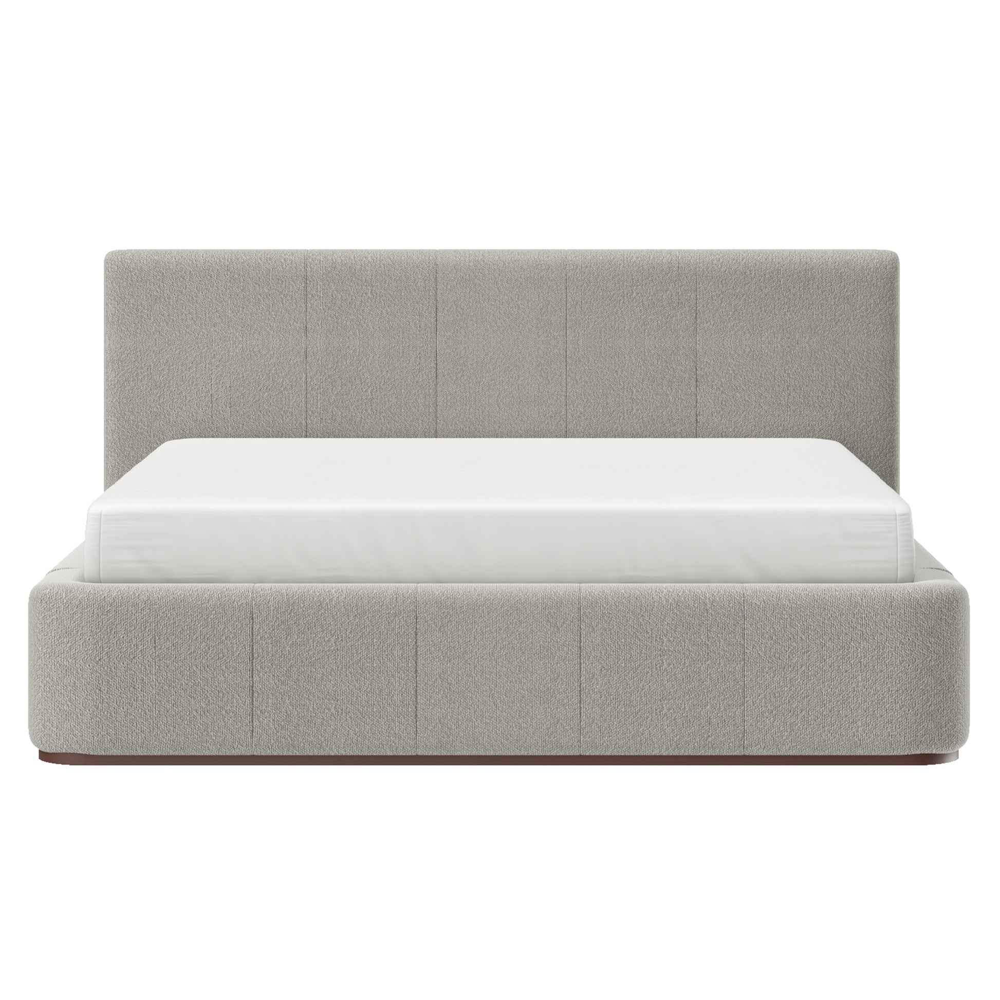 HARROD-78" PLATFORM BED-MUSHROOM-DECOROLALA