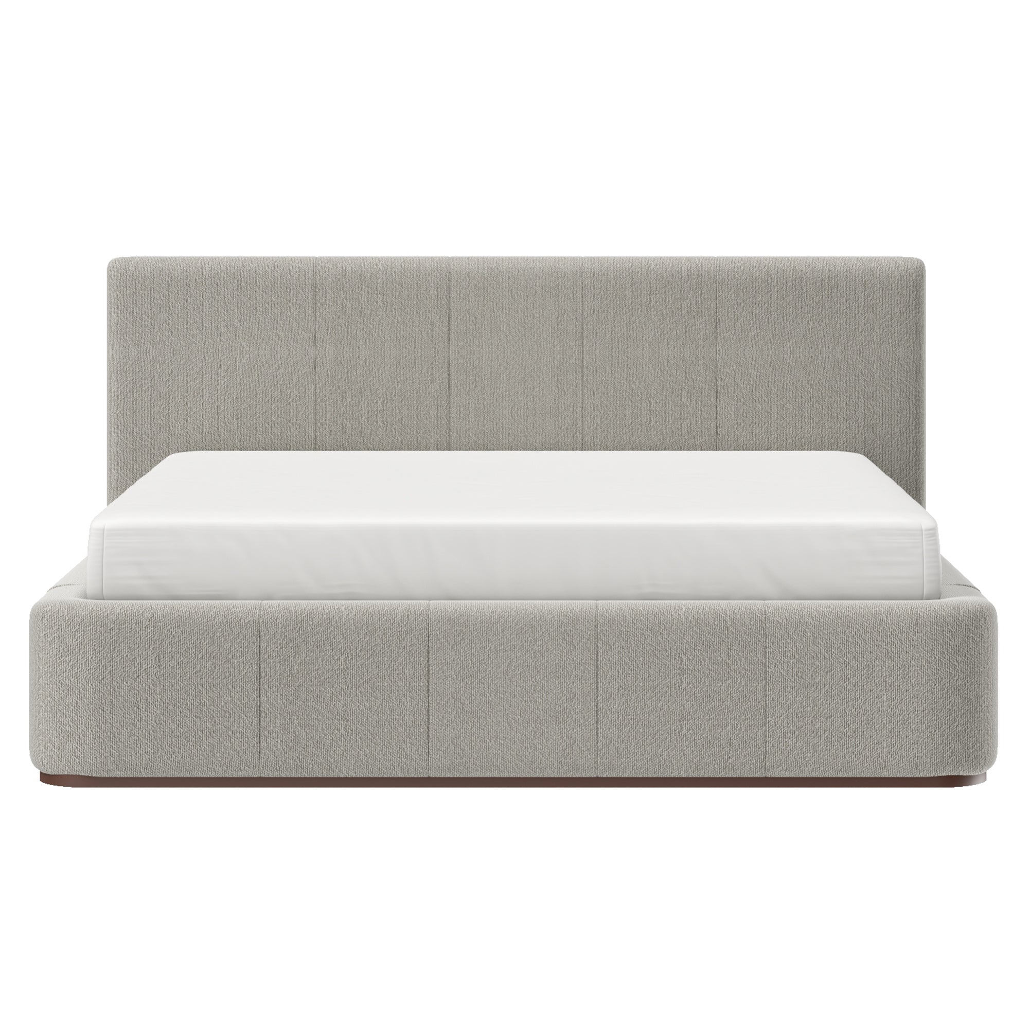 HARROD-78" PLATFORM BED-MUSHROOM-DECOROLALA