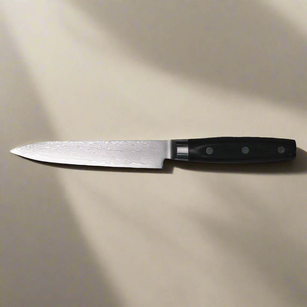 HAYAMI 130 - VG10 - 69 Layered Damascus Steel Petty Knife 130mm-Petty Knife-DECOROLALA