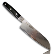 HAYAMI 180 - VG10 - 33 Layered Damascus Steel Santoku Knife 180mm-Santoku Knife-DECOROLALA