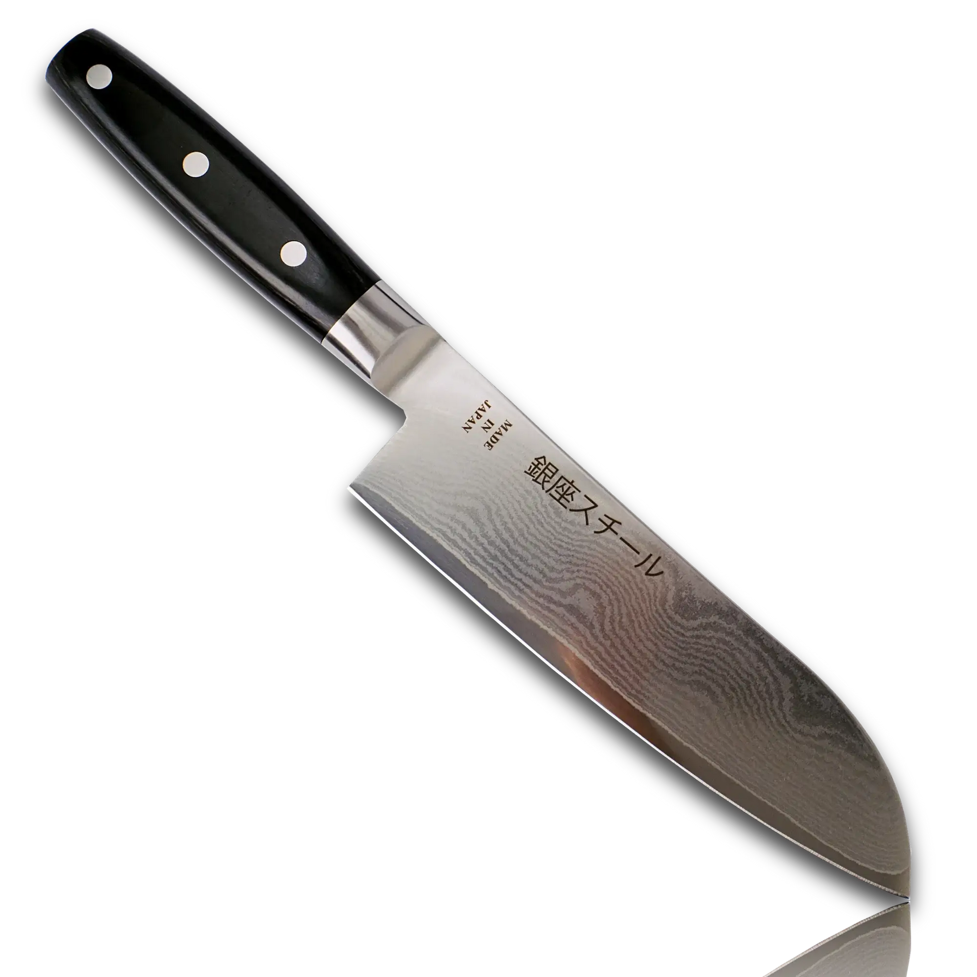 HAYAMI 180 - VG10 - 33 Layered Damascus Steel Santoku Knife 180mm-Santoku Knife-DECOROLALA