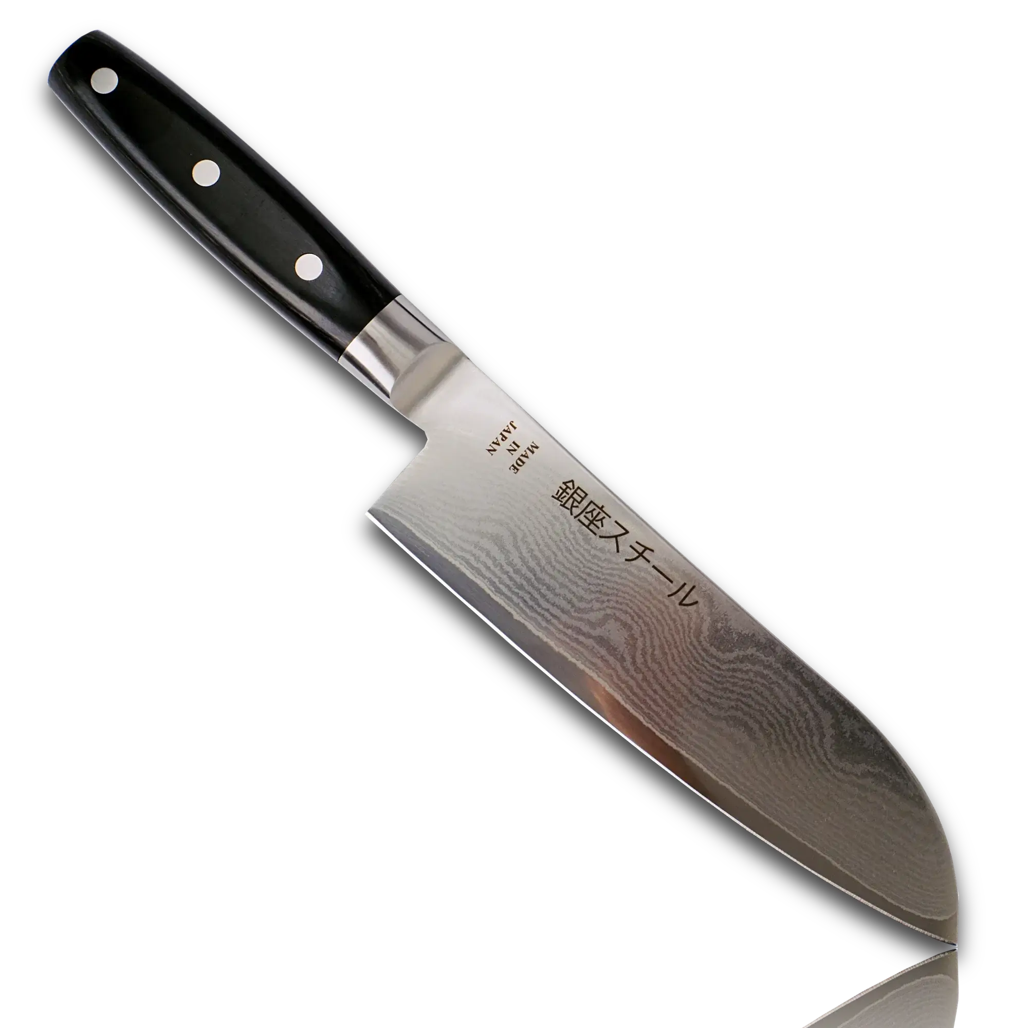 HAYAMI 180 VG10 Santoku Knife 33-Layer Damascus 180mm-Santoku Knife-DECOROLALA