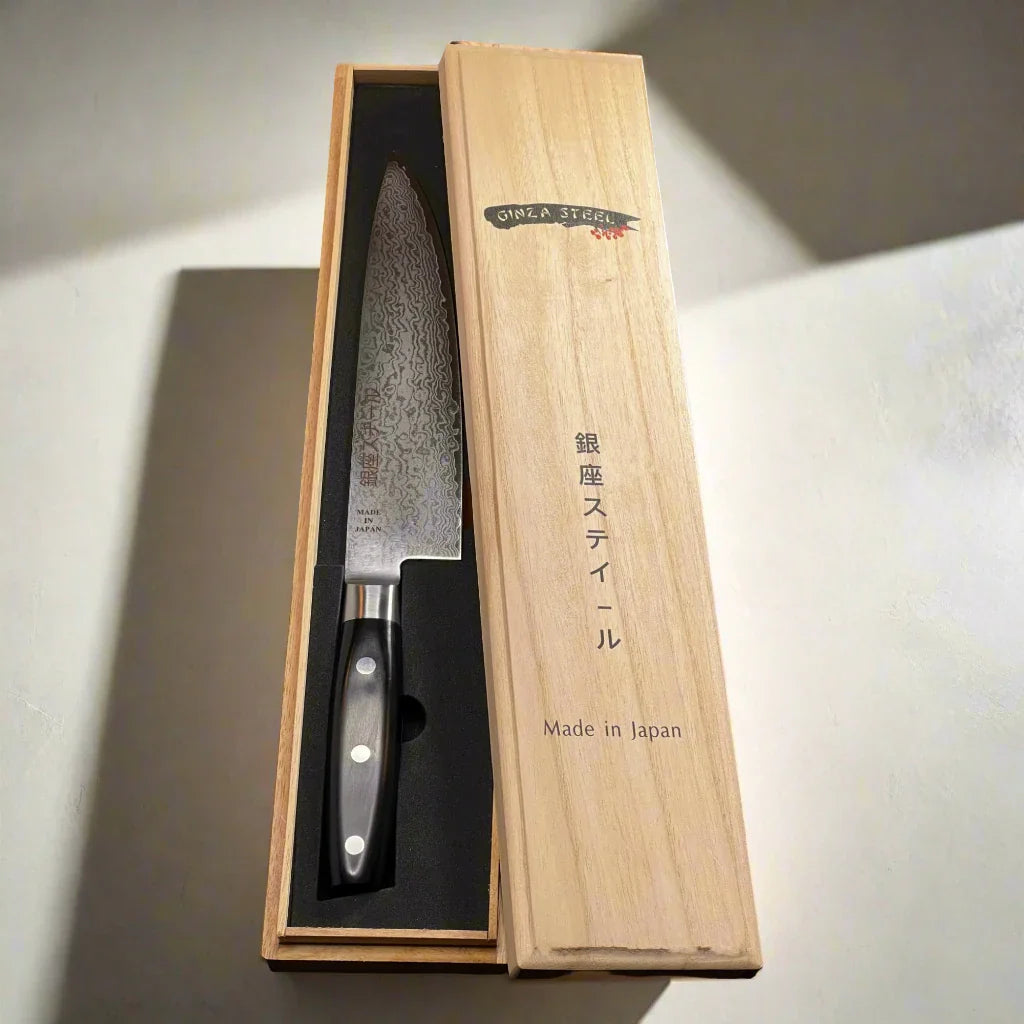 HAYAMI 2-Piece VG10 Damascus Knife Set - Japan-Knife Set-DECOROLALA