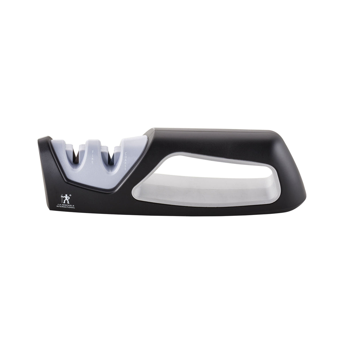 HENCKELS 2-Stage Handheld Knife Sharpener - Black-Knife Sharpeners-DECOROLALA