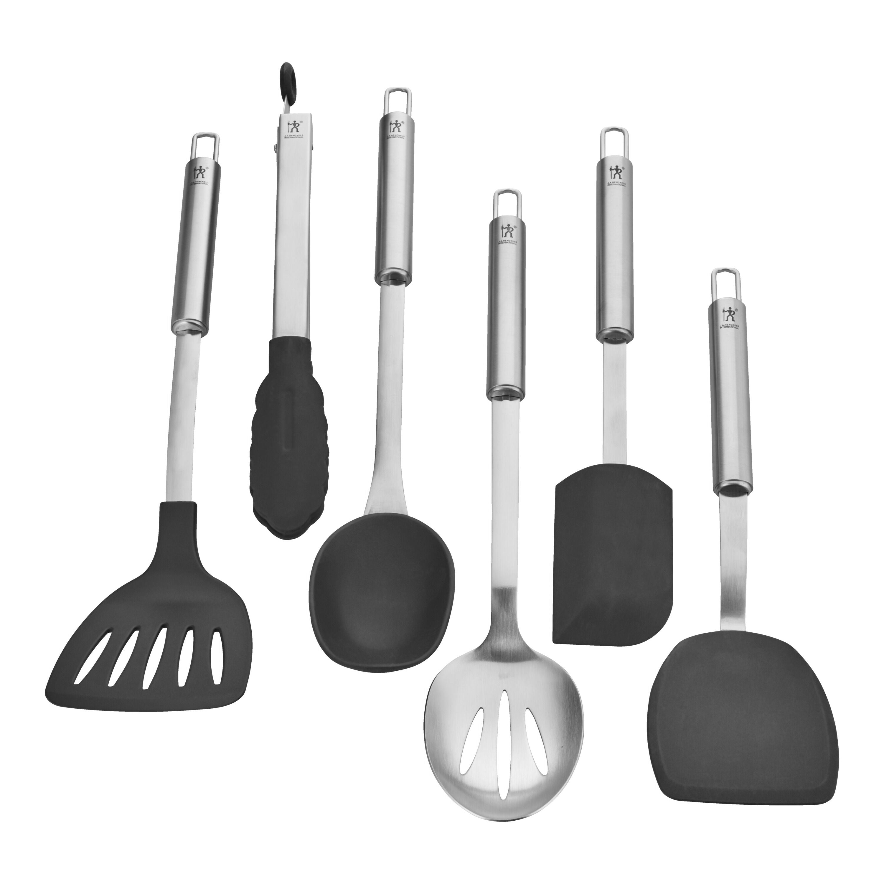 HENCKELS 6-Piece Stainless Steel Kitchen Gadget Set-DECOROLALA