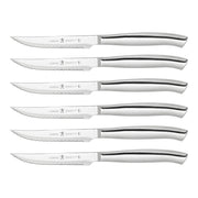 HENCKELS 6 Piece Steak Set, Silver-Kitchen Tool-DECOROLALA
