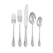 HENCKELS Allegro 45pc Flatware Set - 18/10 Stainless Steel-Flatware Set-DECOROLALA