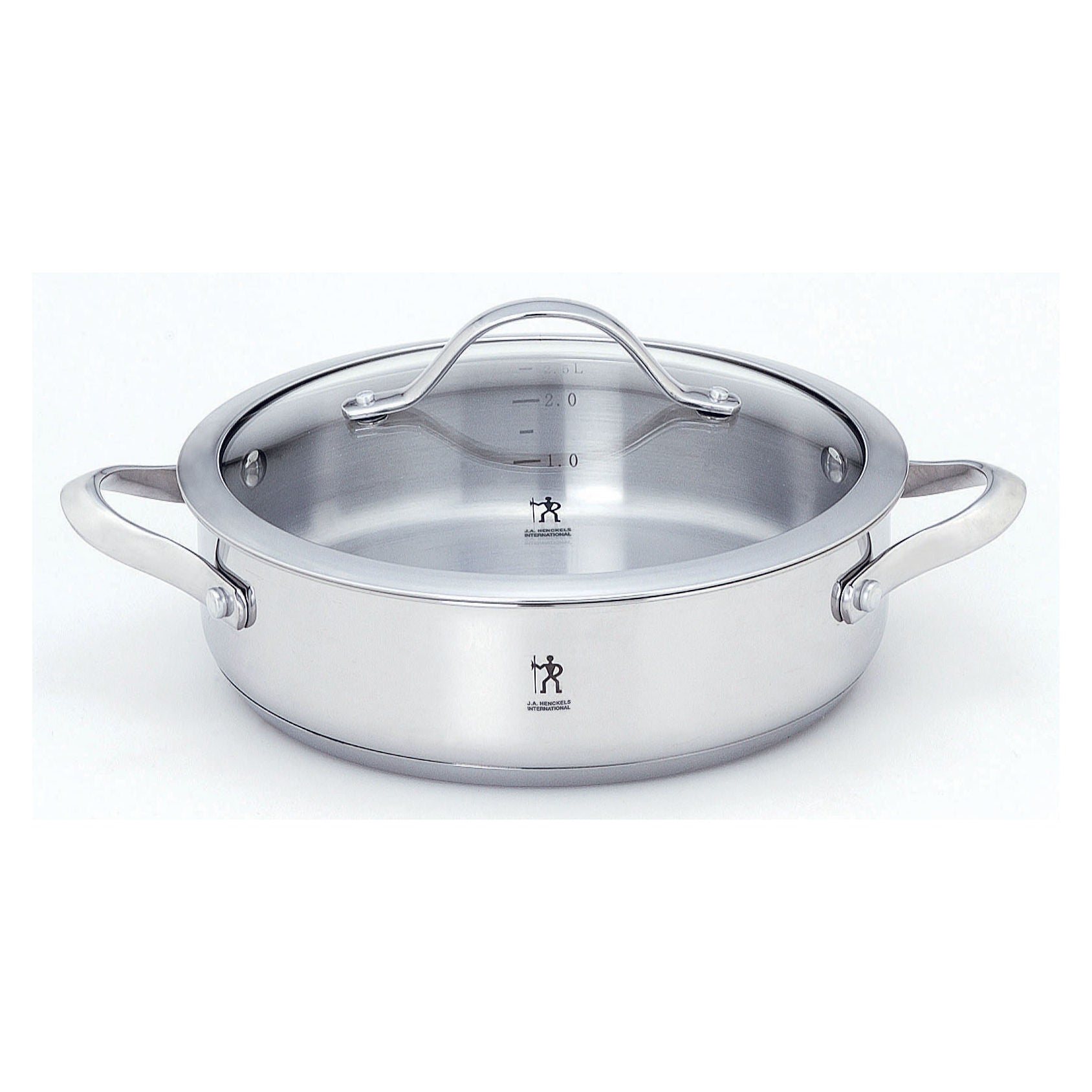 HENCKELS Aragon 10 Piece 18/10 Stainless Steel Cookware Set-Cookware Set-DECOROLALA