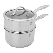 HENCKELS Aragon 2.5L Stainless Steel Sauce Pan Steamer-DECOROLALA