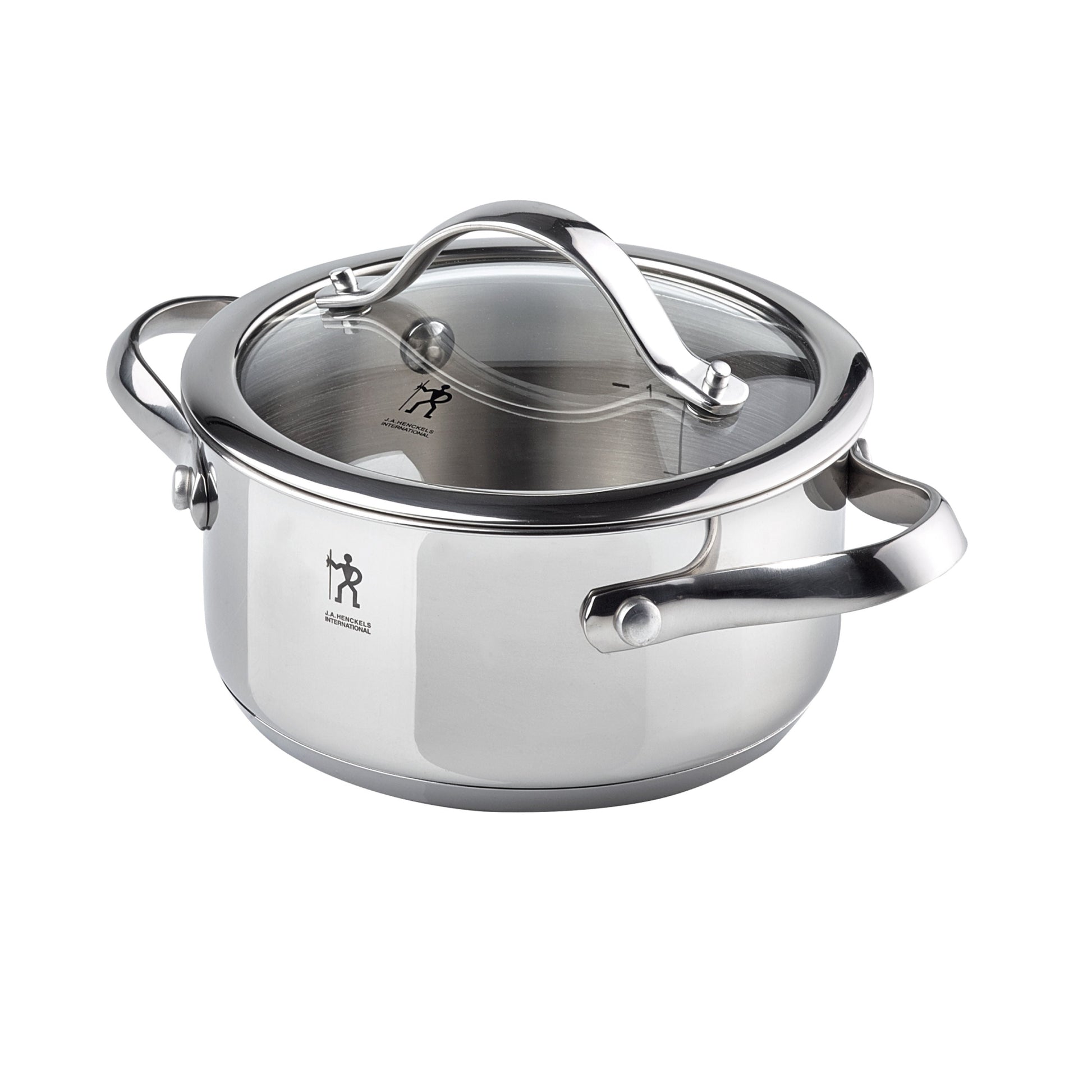 HENCKELS Aragon Pot Set 6 Piece, 18/10 Stainless Steel-Cookware Set-DECOROLALA