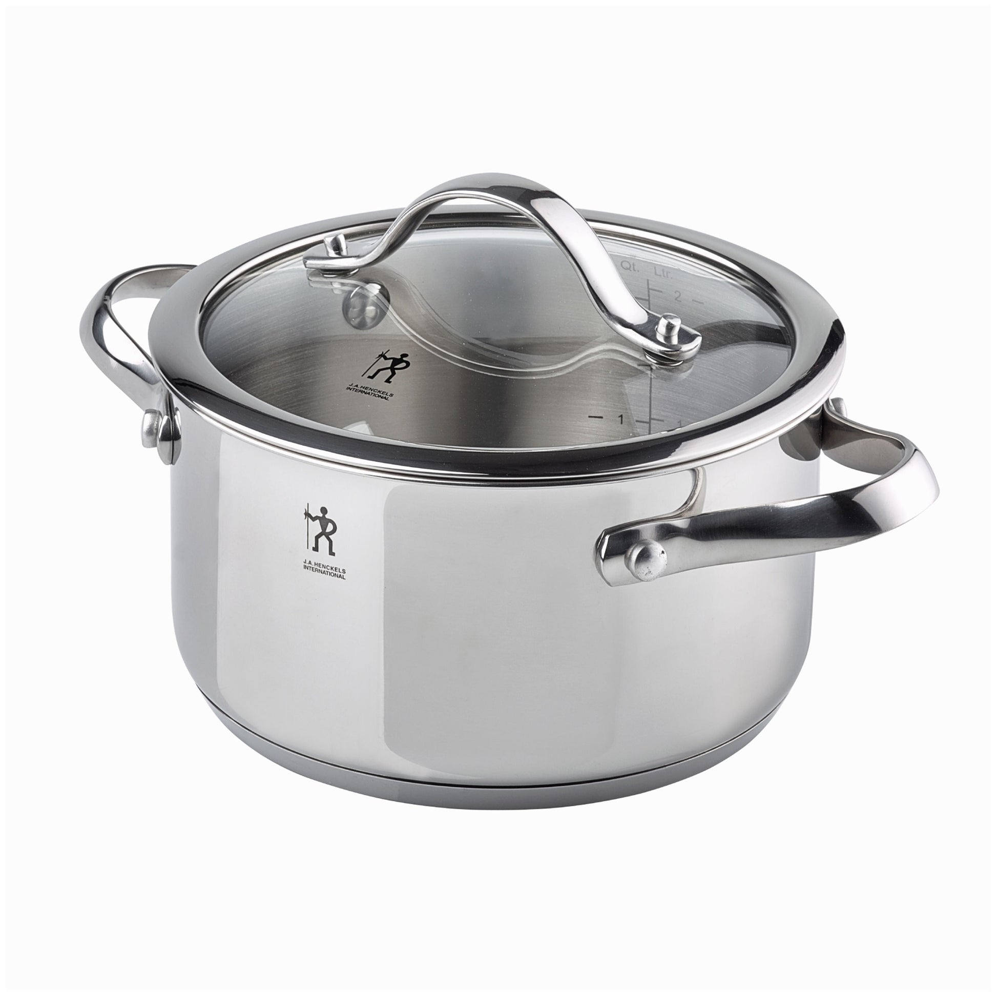 HENCKELS Aragon Pot Set 6 Piece, 18/10 Stainless Steel-Cookware Set-DECOROLALA