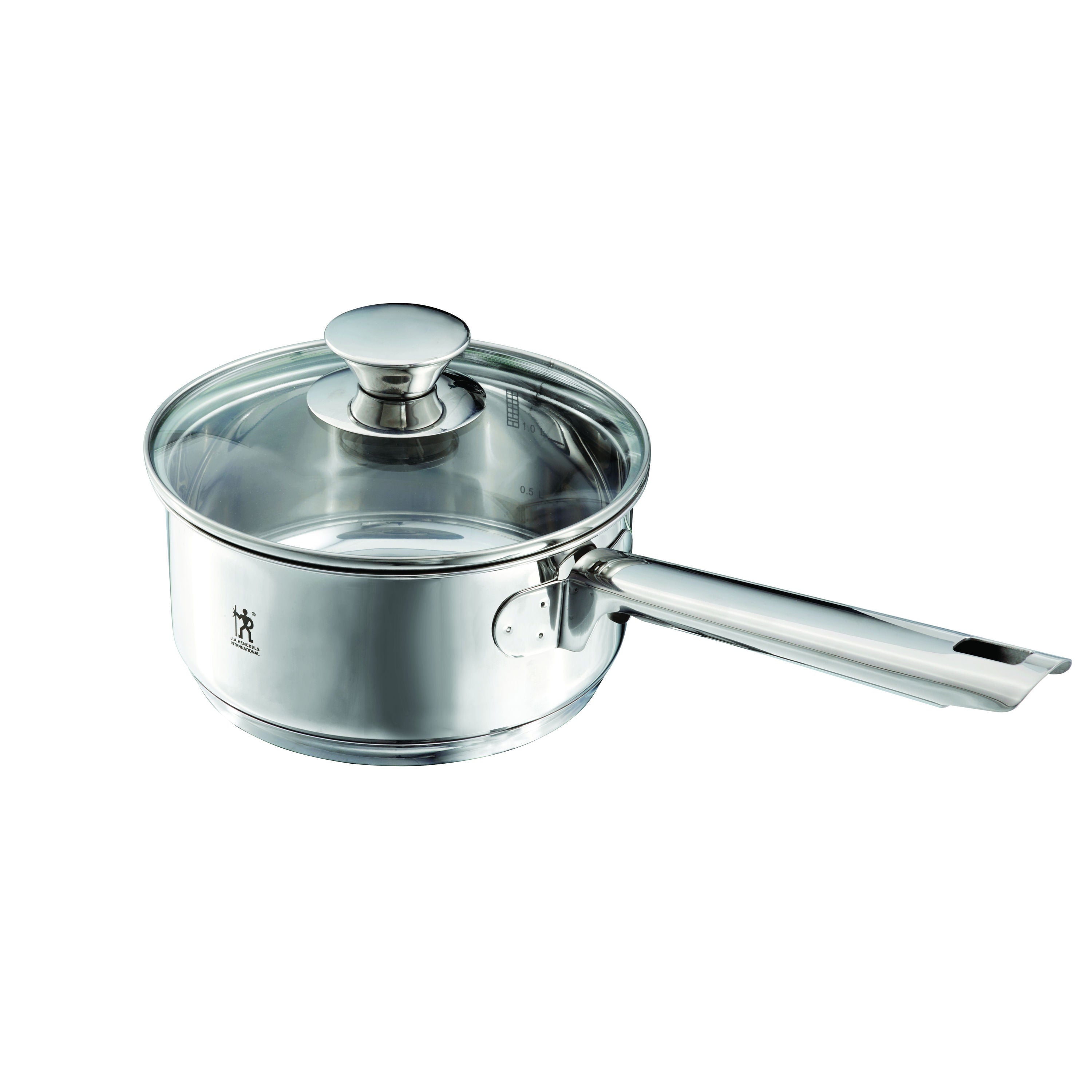 HENCKELS Biarritz 10 Piece 18/10 Stainless Steel Cookware Set-Cookware Set-DECOROLALA