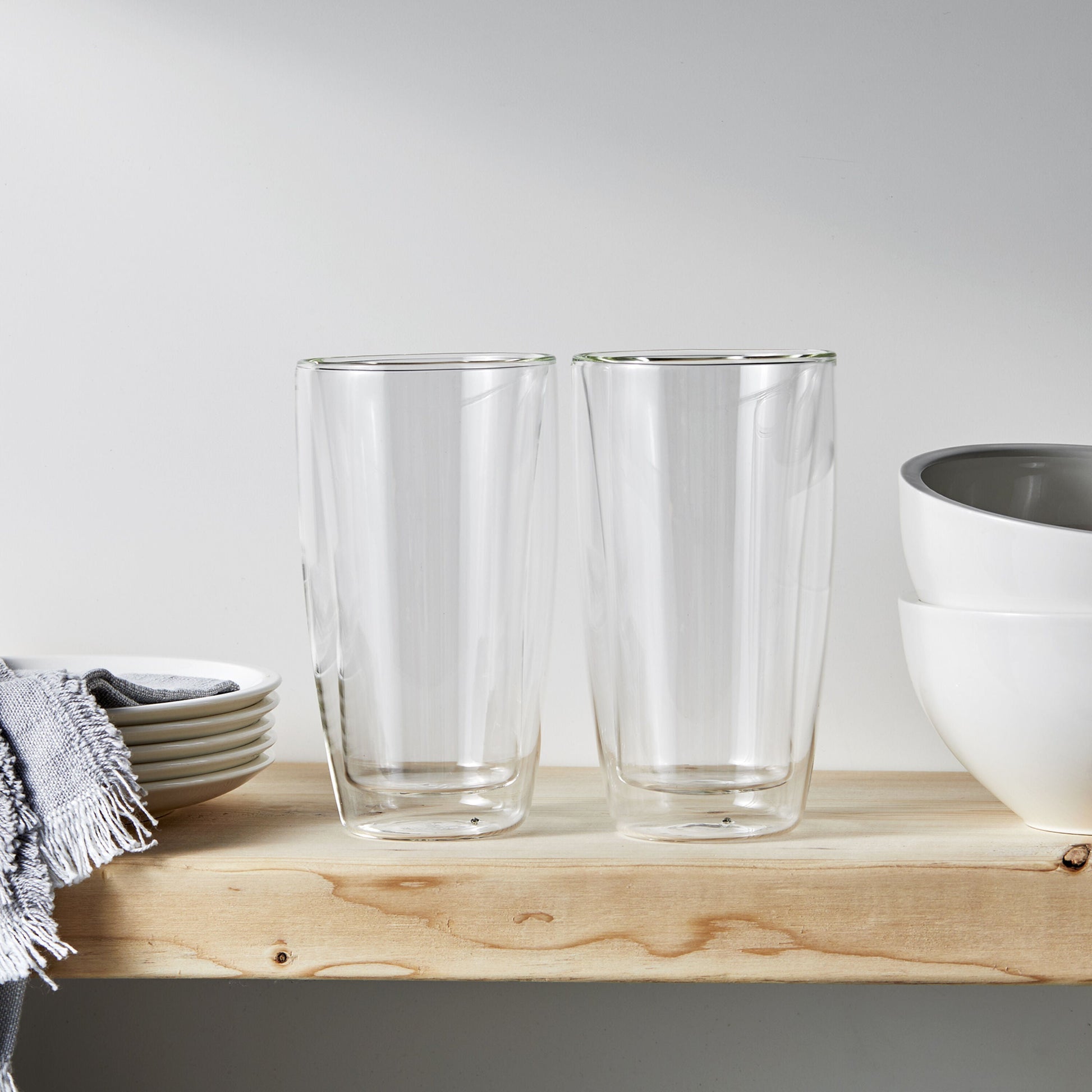 HENCKELS Cafe Roma 2 Piece, Latte Glass Set-Coffee-DECOROLALA