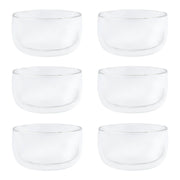 HENCKELS Cafe Roma 6pc Dessert Glasses - Double Wall-DECOROLALA